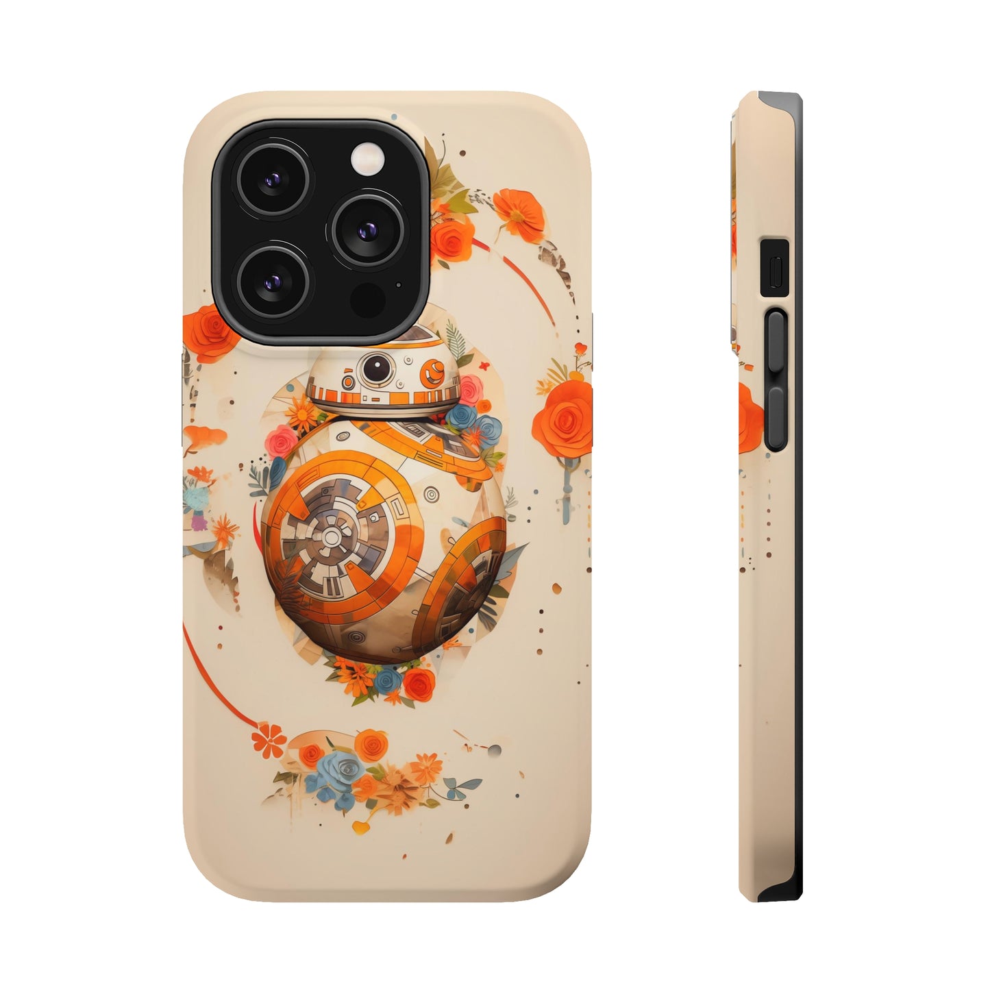 MagSafe Tough iPhone Case - BB-8 Paper Cut Craft Illustration