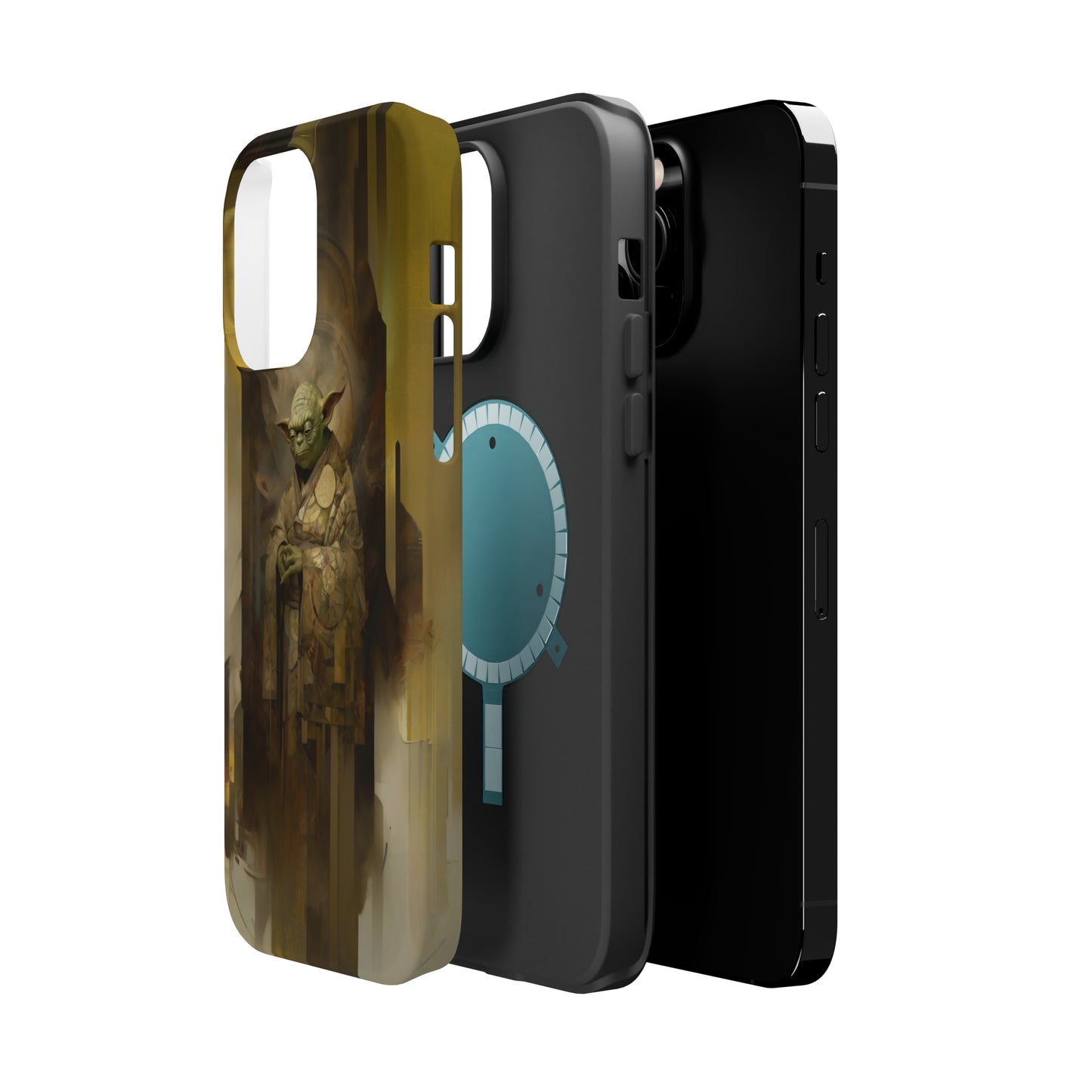 MagSafe Tough iPhone Case - Yoda Yukiyo E Art Portrait