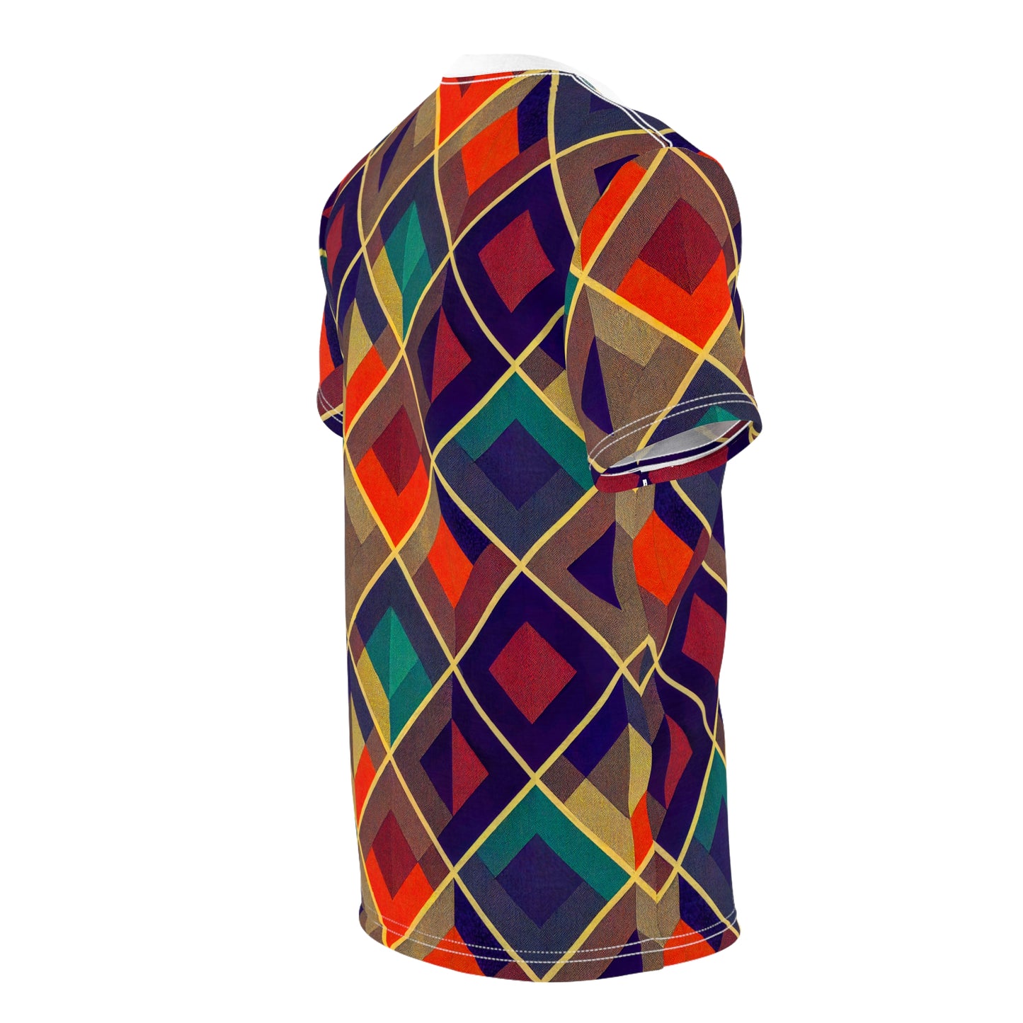 Unisex Tee Shirt - Herringbone Kaleidoscope