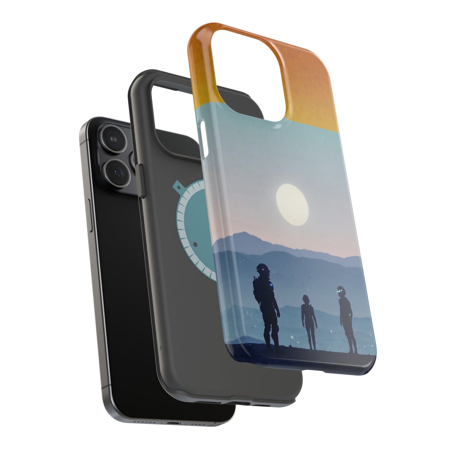 MagSafe Tough iPhone Case - "Galactic Artistry"