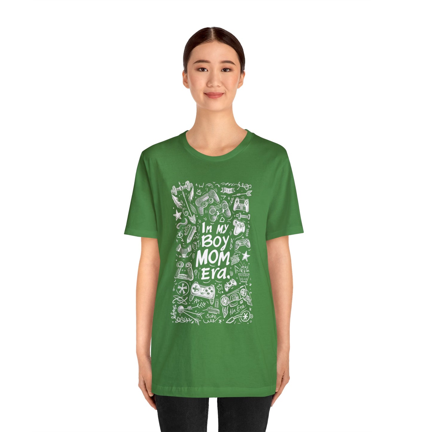 Unisex Jersey Short Sleeve Tee - In My Boy Mom Era - Gamer