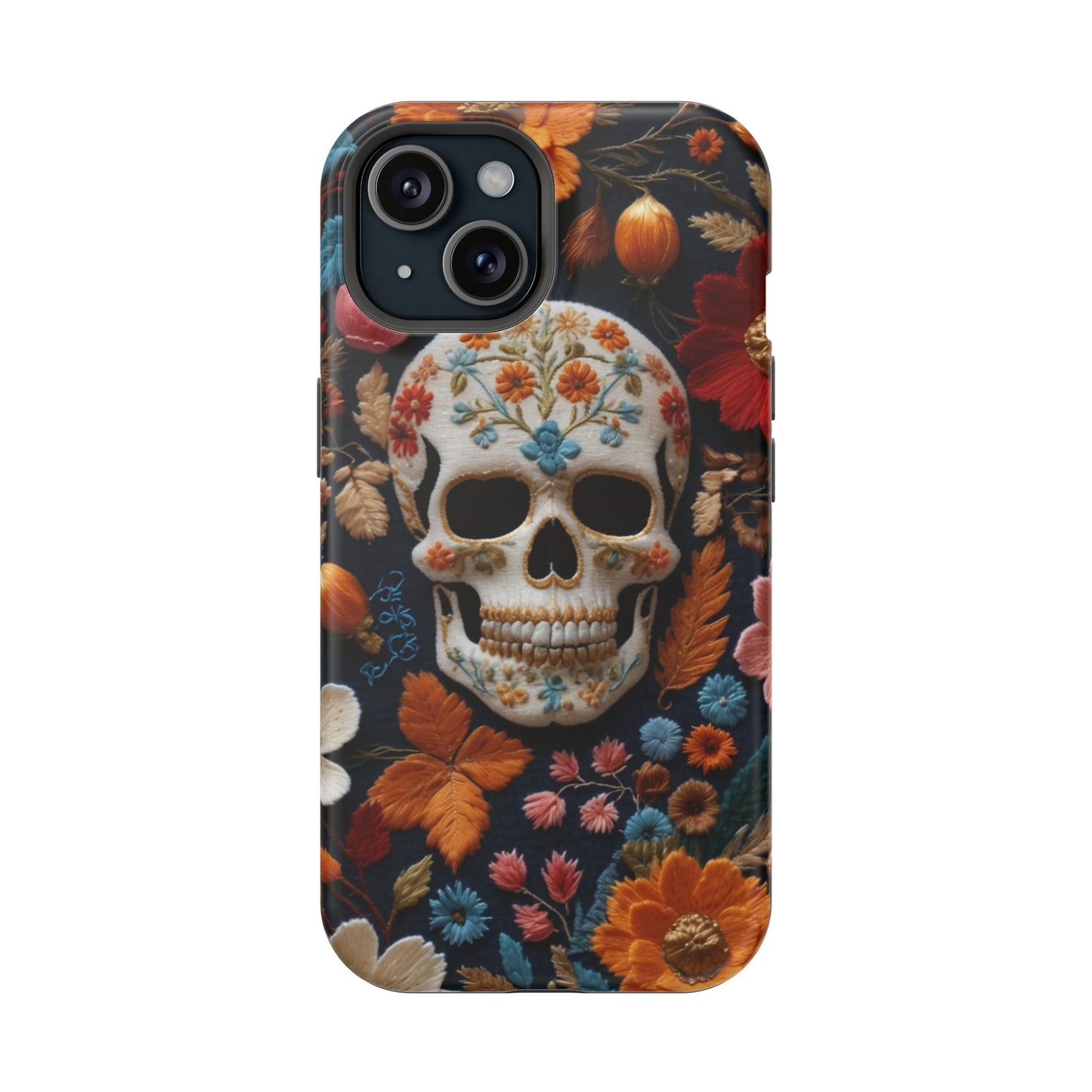MagSafe Tough iPhone Case - "Embroidery Artistry"
