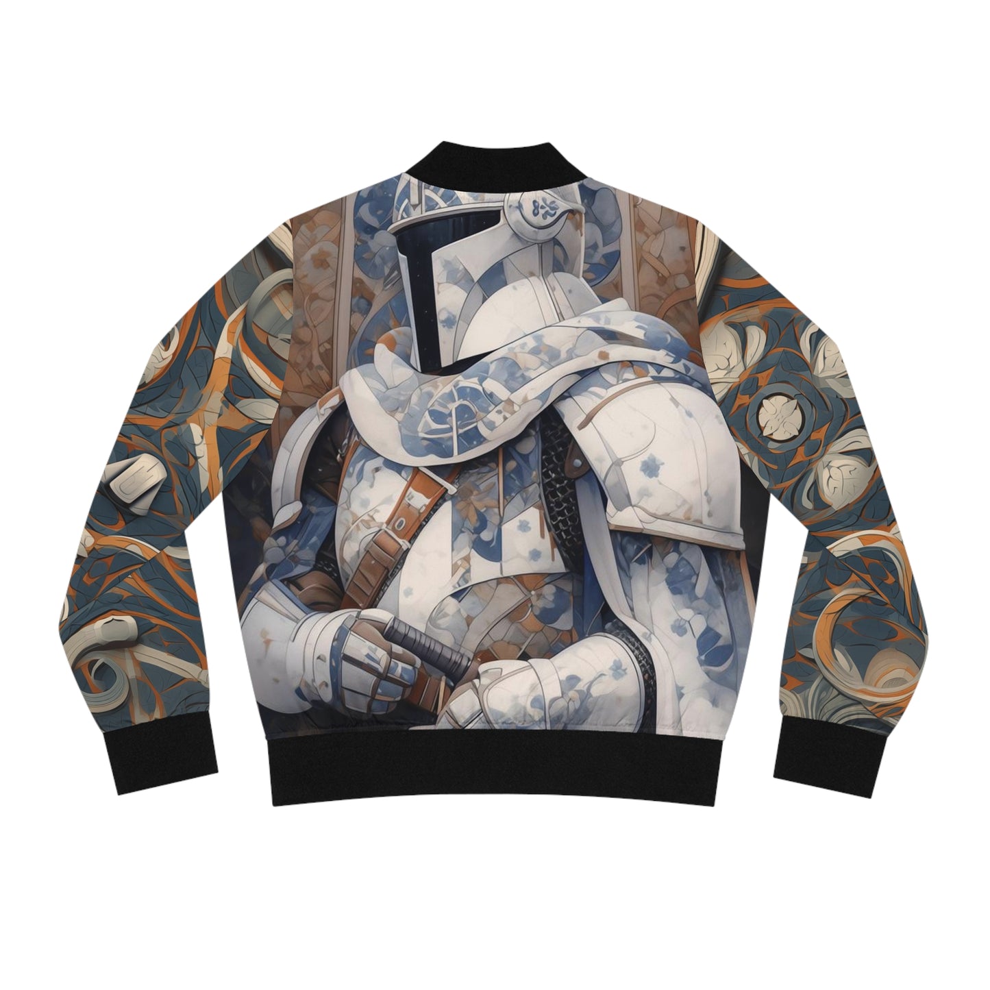 Women's Bomber Jacket - Snow trooper Renaissance Painting