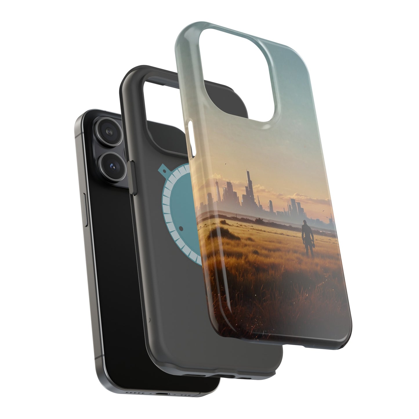 MagSafe Tough iPhone Case - "Cyberpunk Masterpiece"