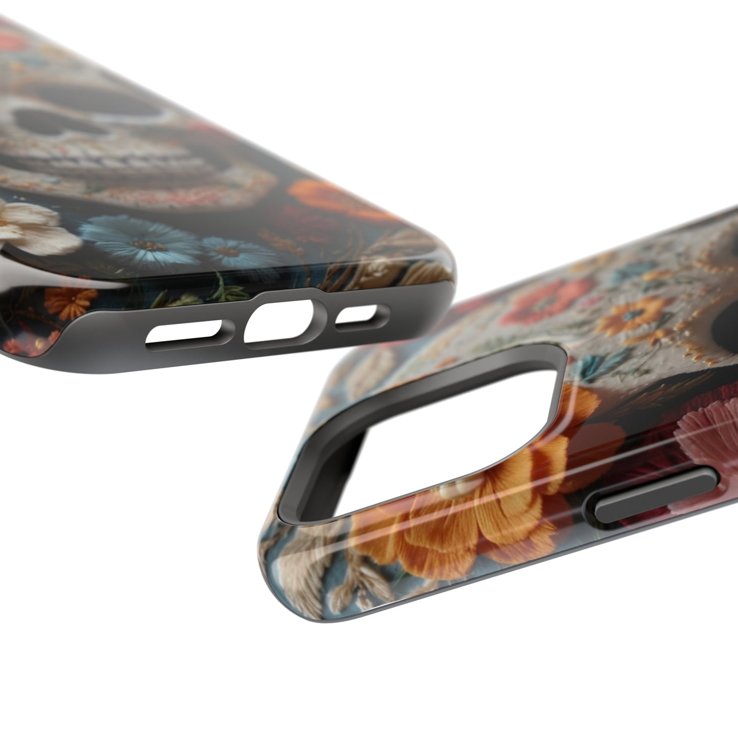 MagSafe Tough iPhone Case - "Embroidery Artistry"