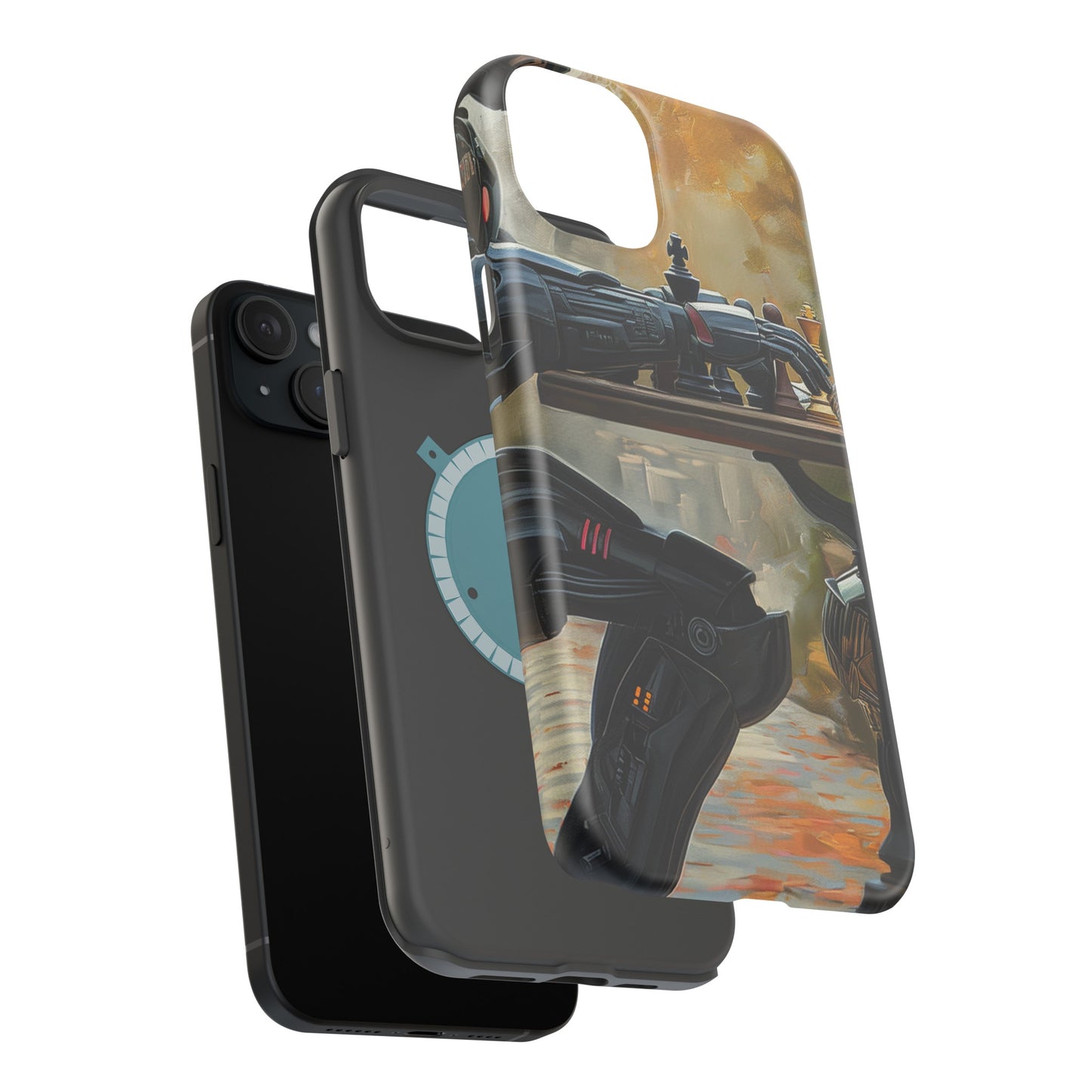 MagSafe Tough iPhone Case - Robocop 3P0 Chess WSP