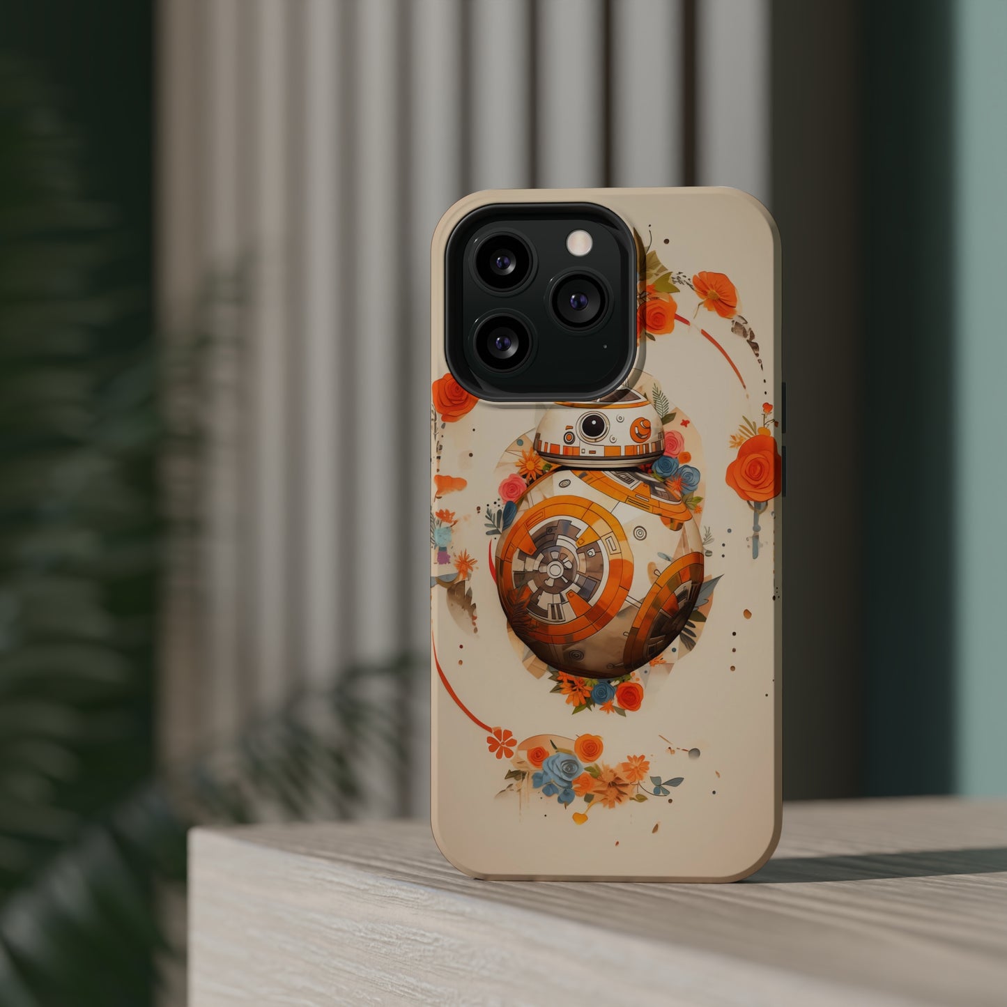 MagSafe Tough iPhone Case - BB-8 Paper Cut Craft Illustration