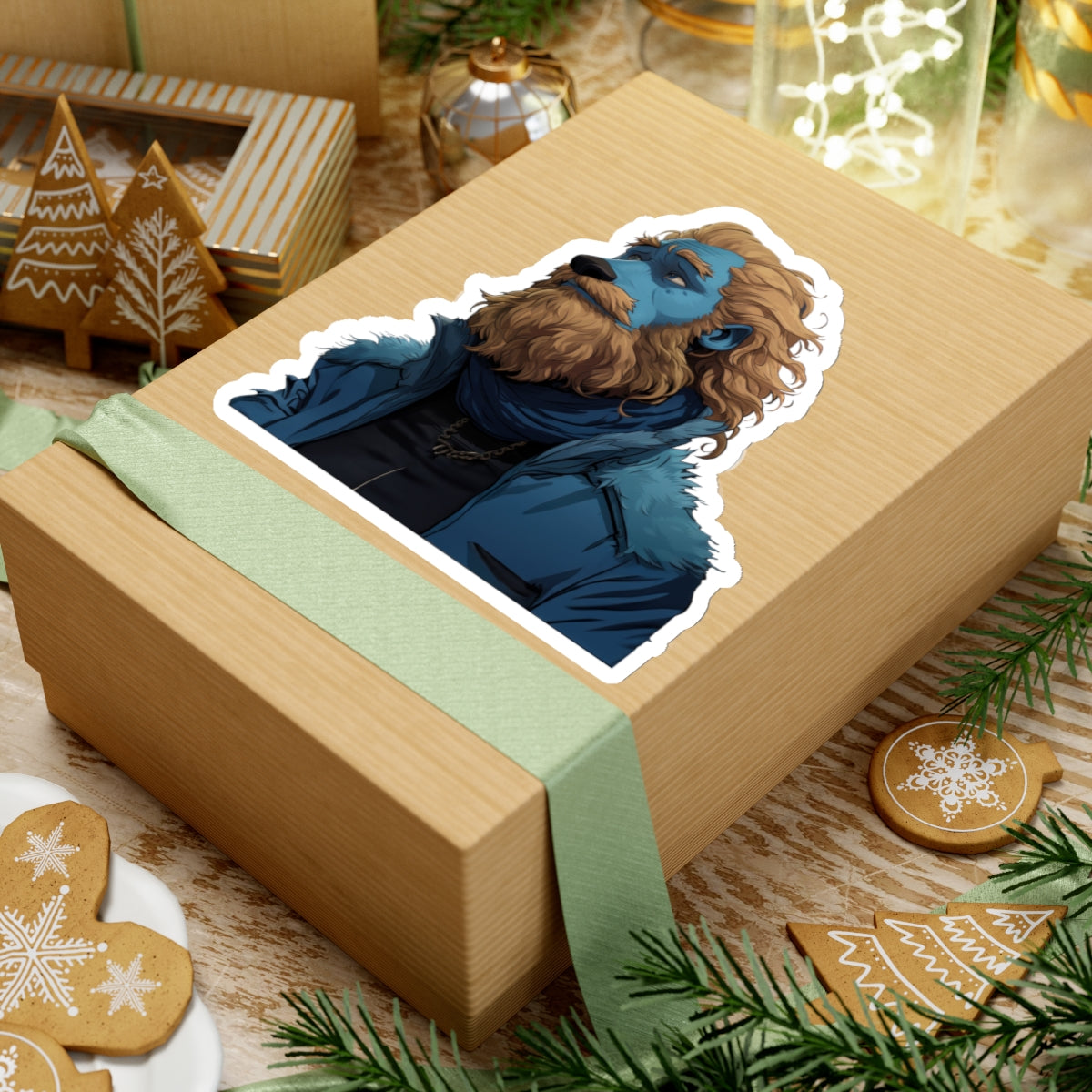 Kiss-Cut Stickers - Bluey Tormund
