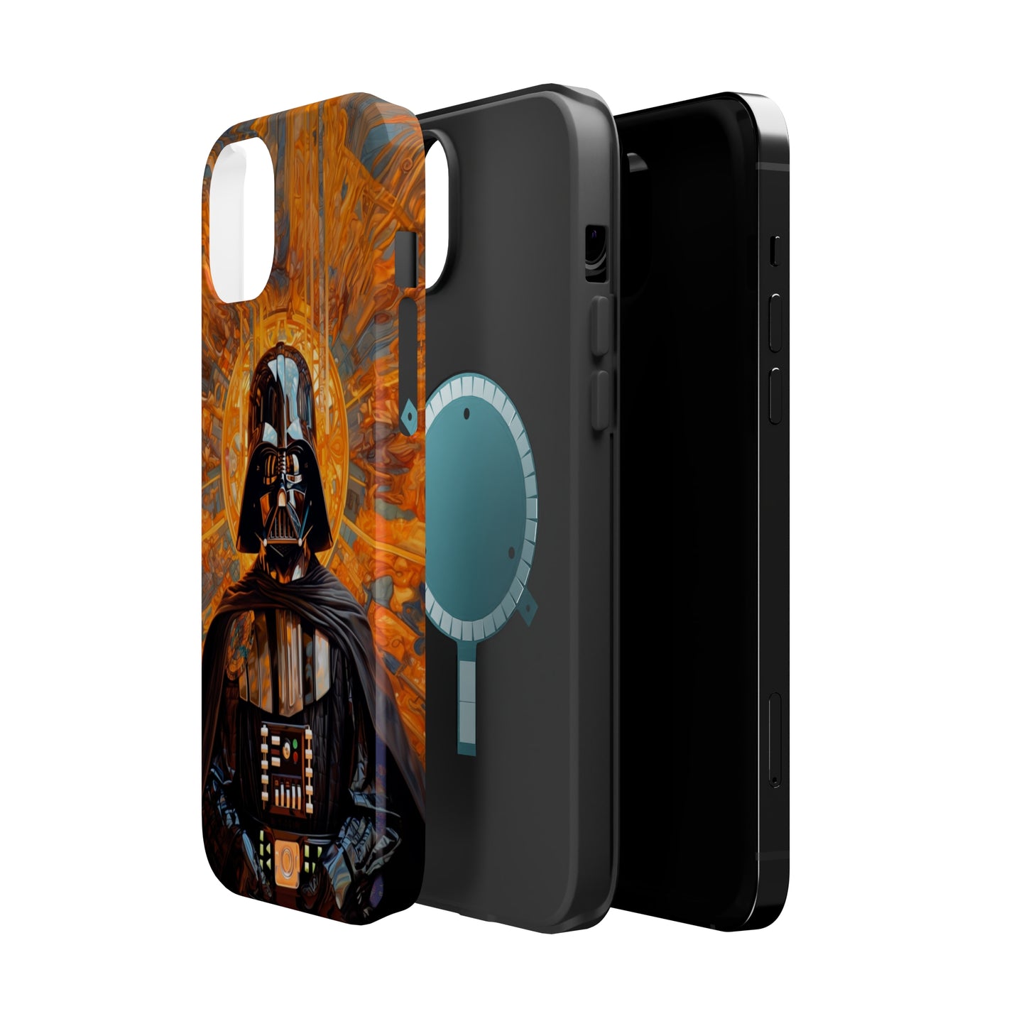MagSafe Tough iPhone Case - Darth Vader Futurism