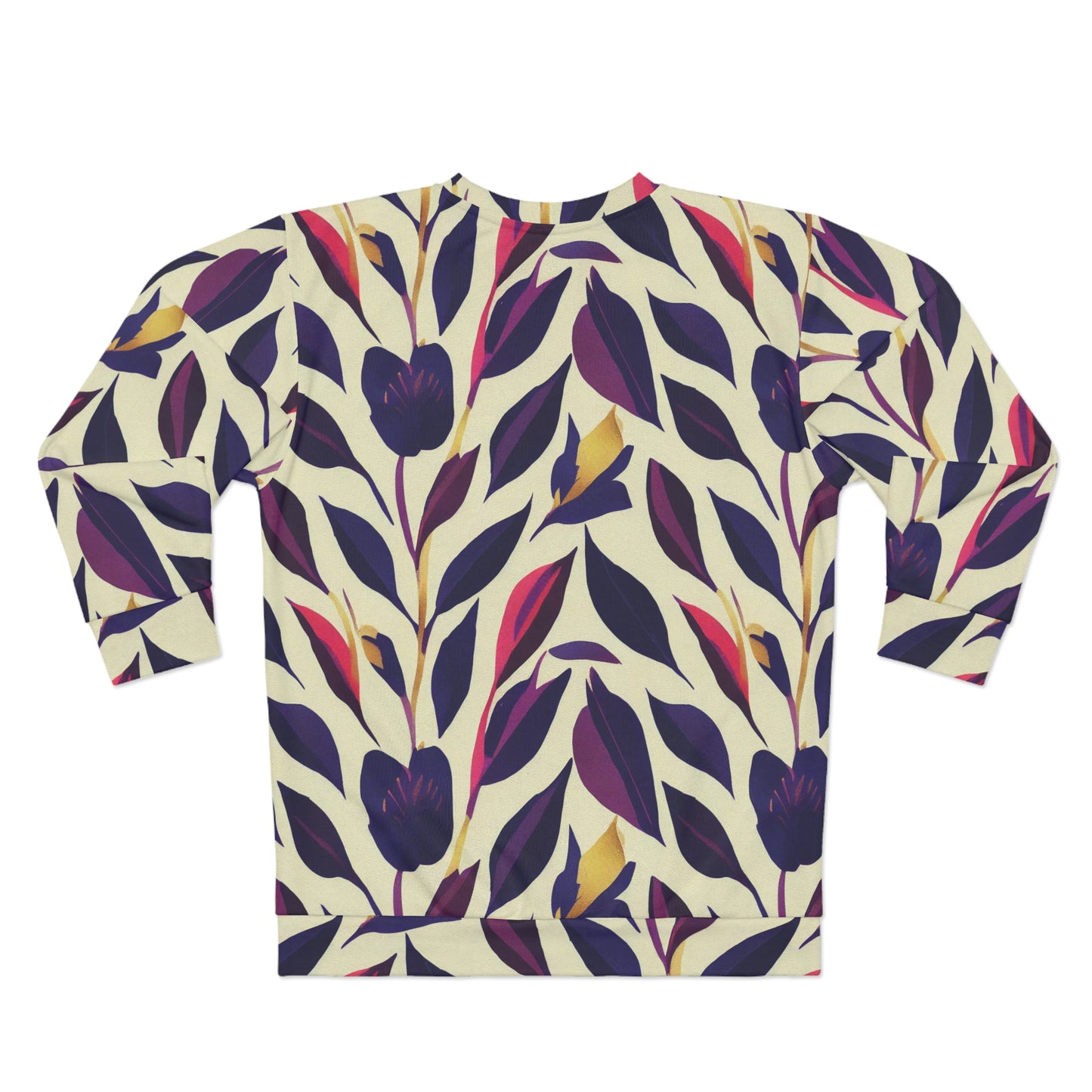 Violet Flourish Damask - Sweatshirt
