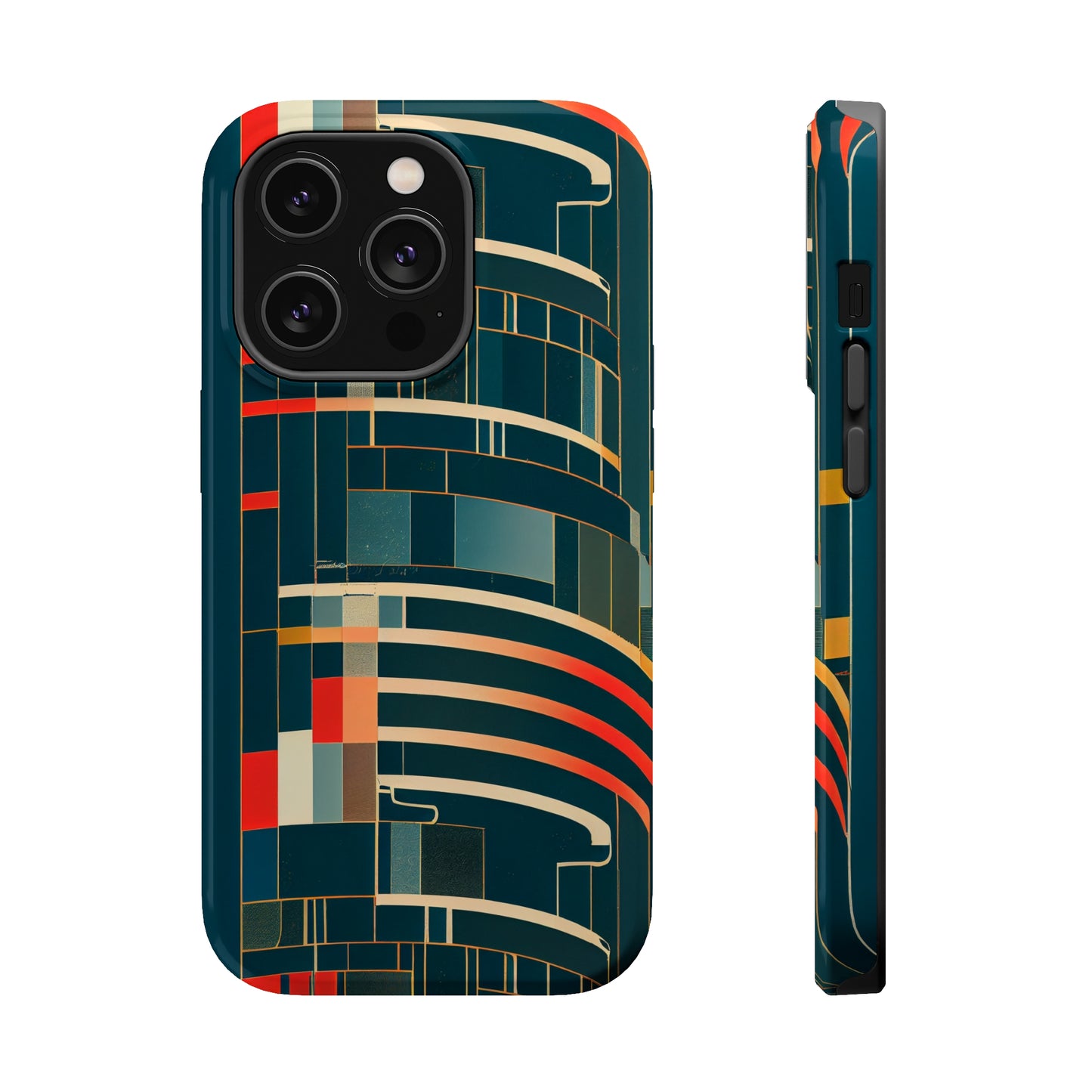 MagSafe Tough iPhone Case - Mecha Modernist
