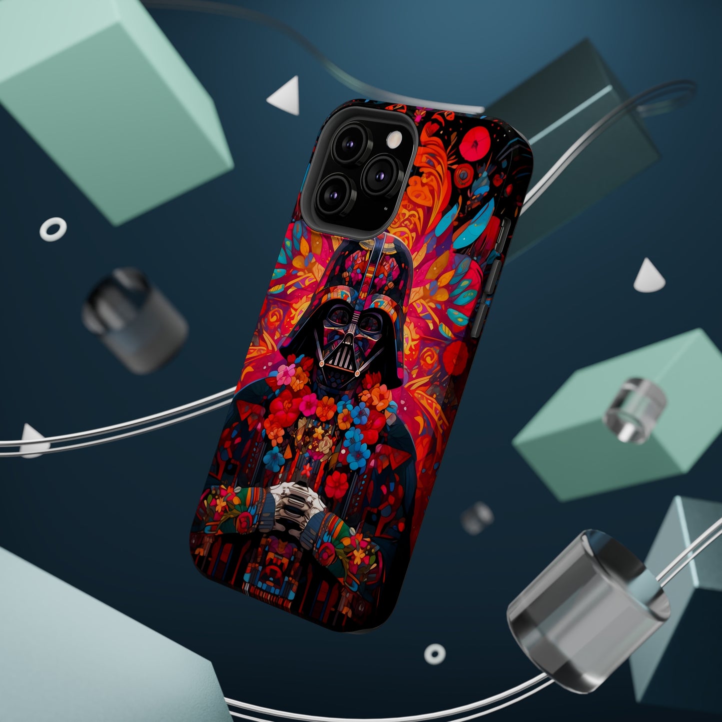 MagSafe Tough iPhone Case - Darth Vader Dia De Los Muertos