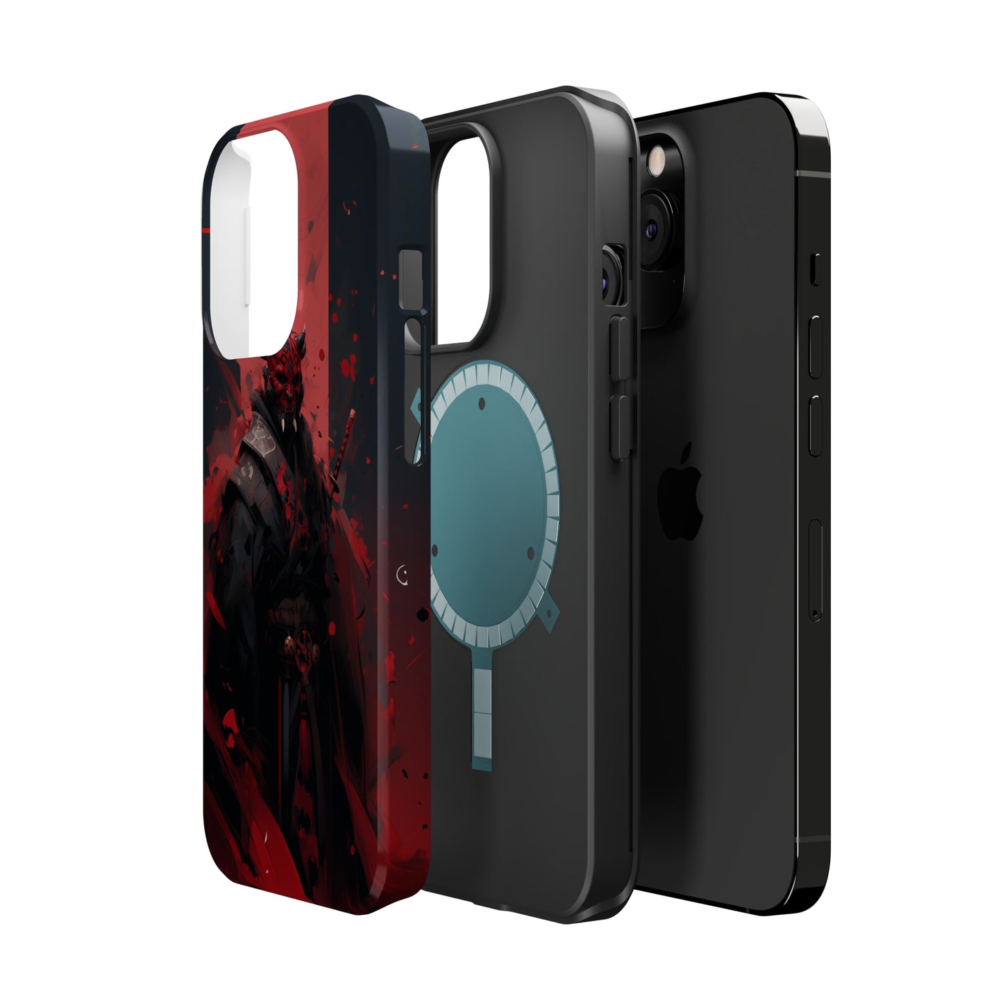 MagSafe Tough iPhone Case - Darth Maul Samurai High Detail