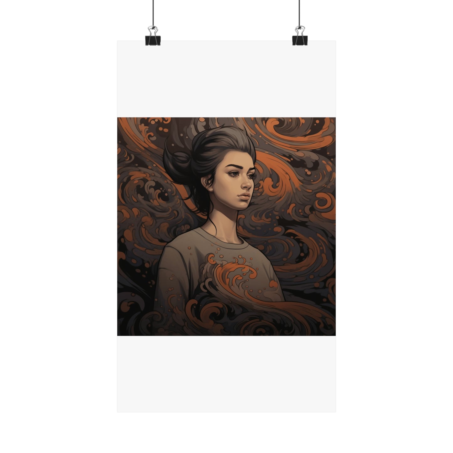 Matte Vertical Posters - Welsh Oil.