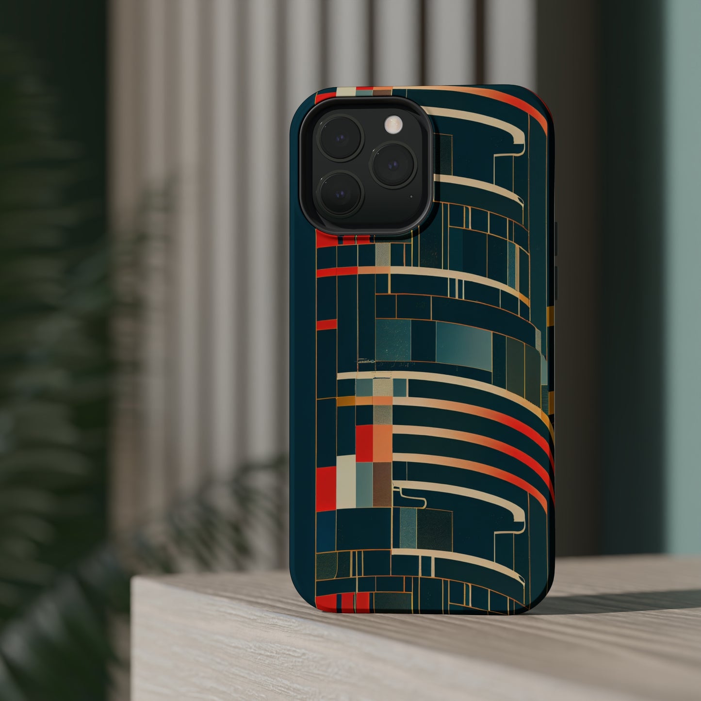 MagSafe Tough iPhone Case - Mecha Modernist
