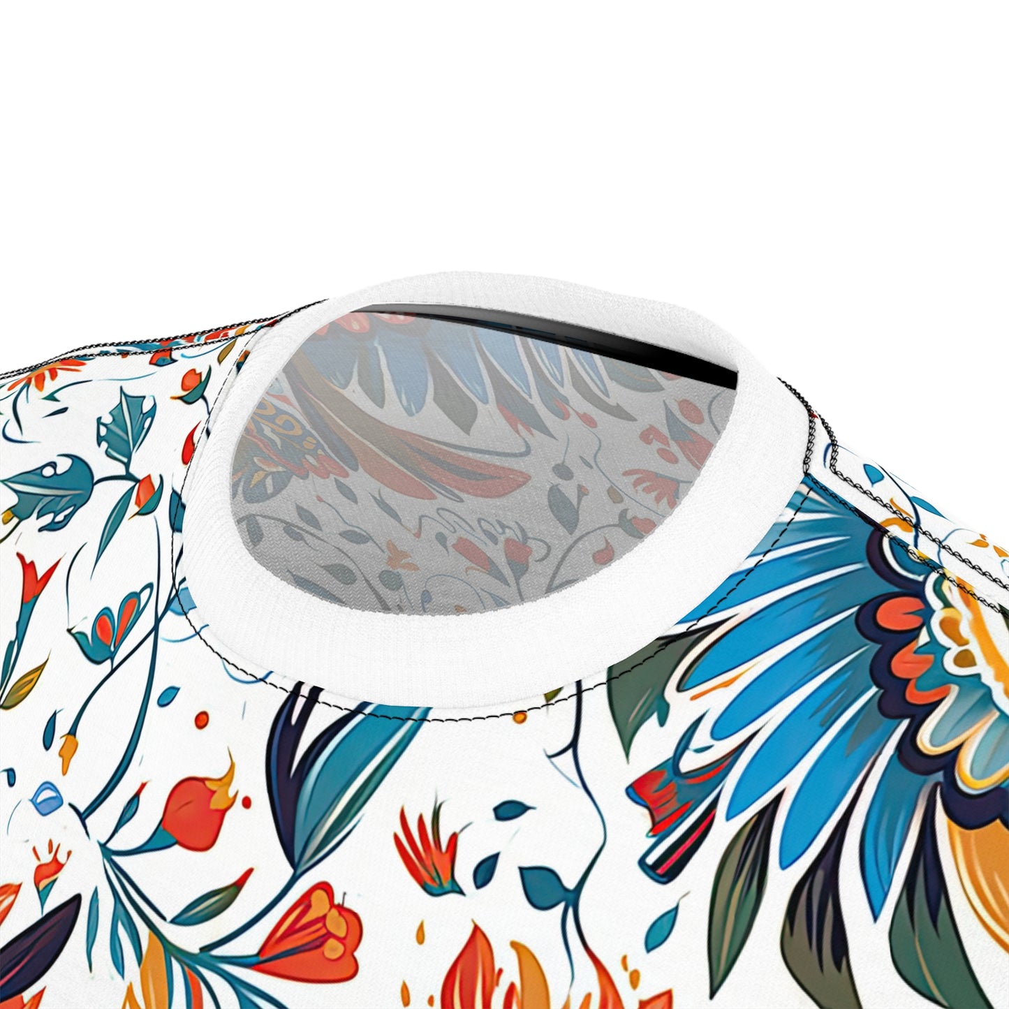 Unisex Tee Shirt - Colibri Abstract