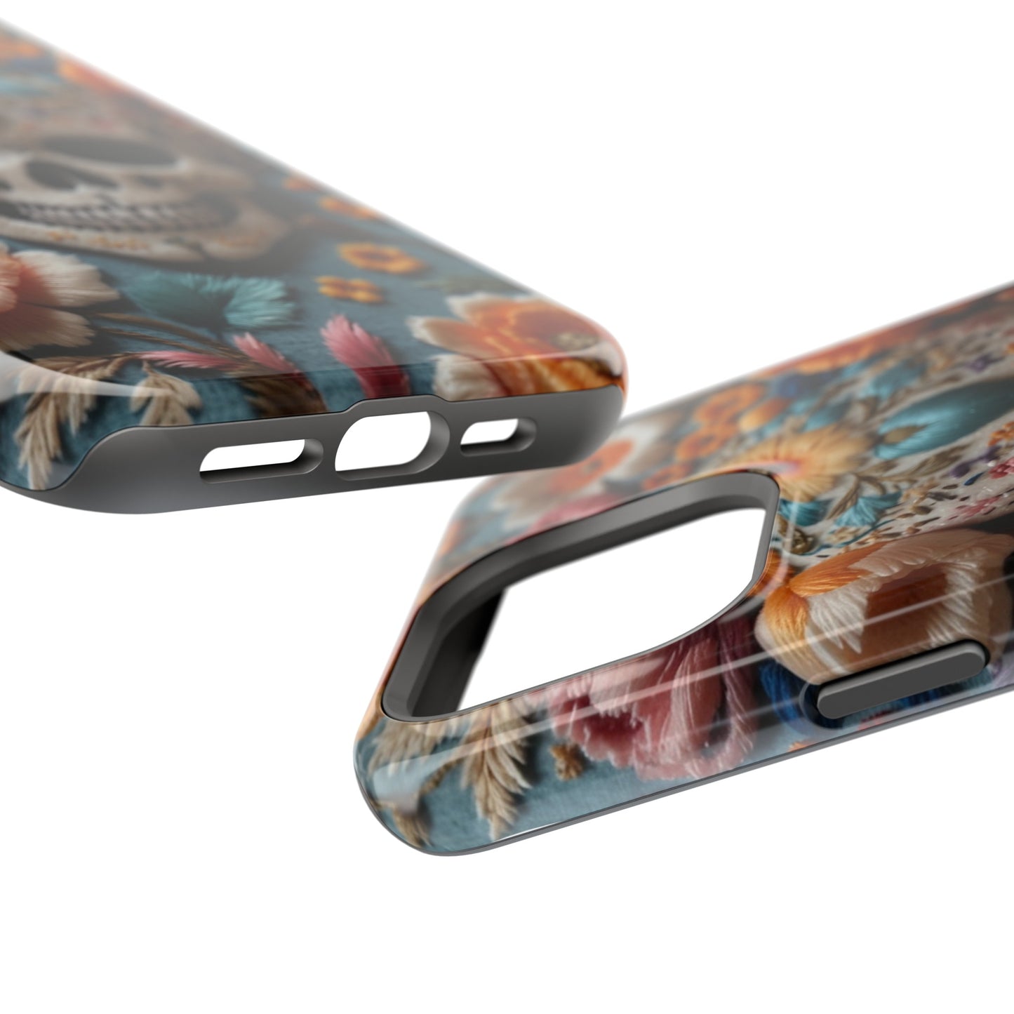 MagSafe Tough iPhone Case - "Embroidery Artistry"