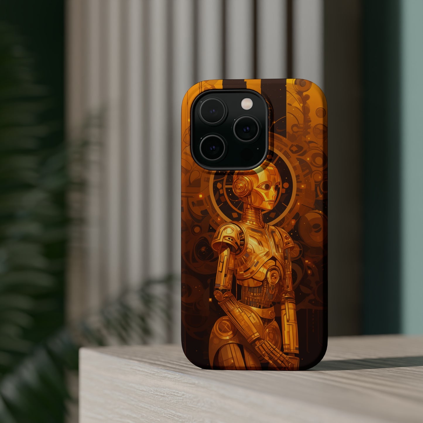 MagSafe Tough iPhone Case - C3P0 Art Nouveau