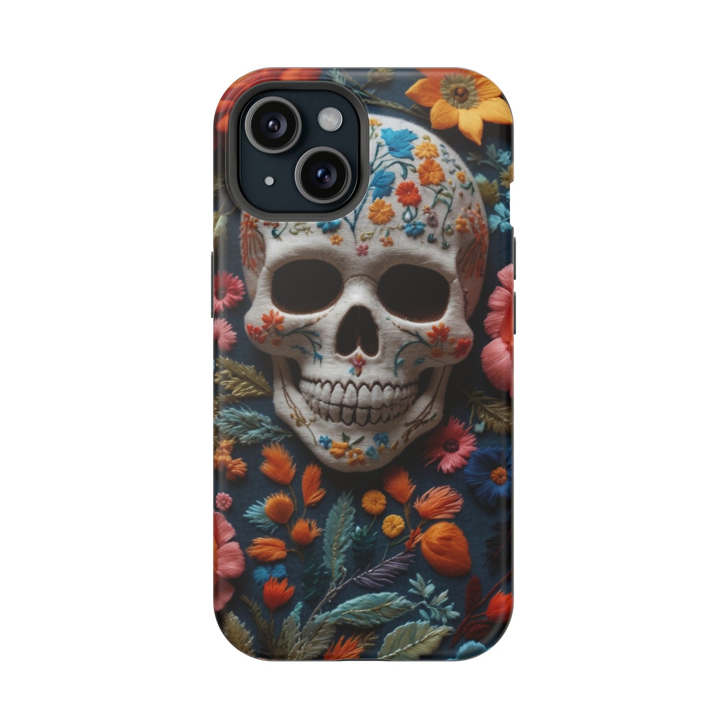 MagSafe Tough iPhone Case - "Embroidery Artistry"