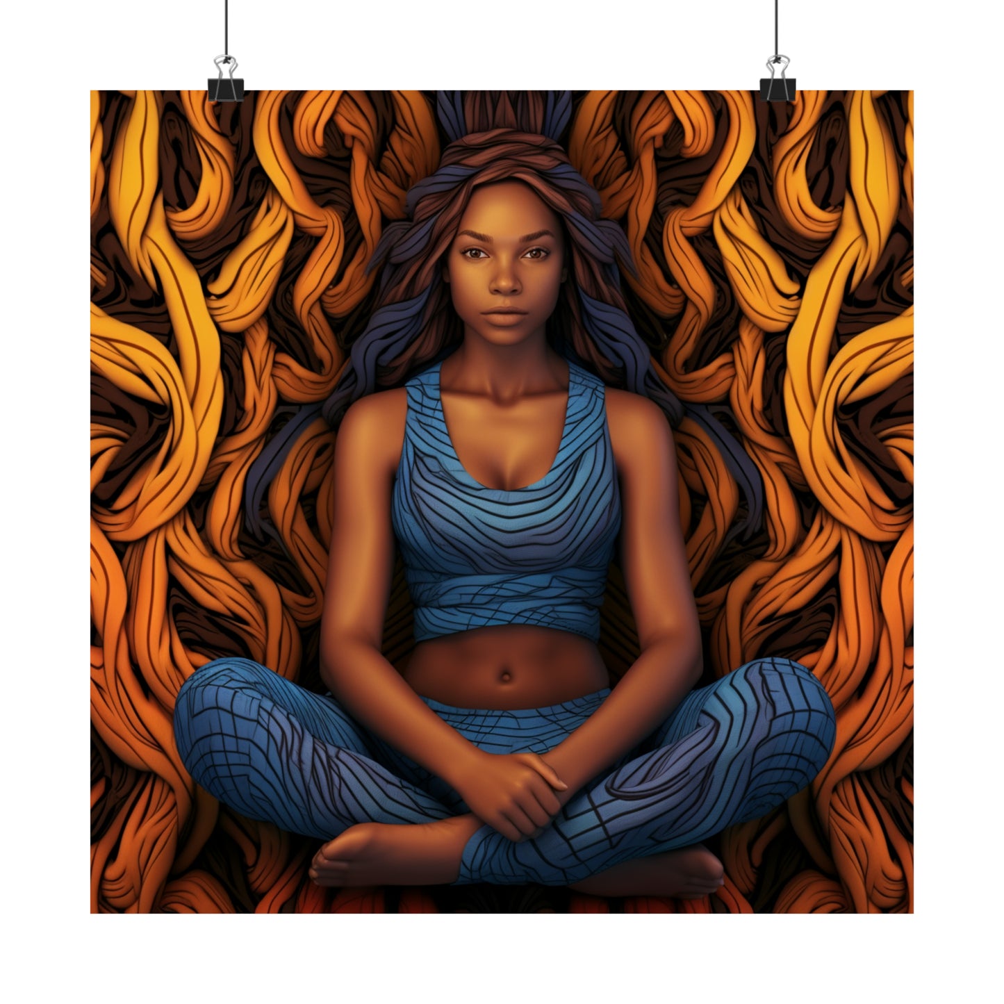 "Evelynlyonatic" - Matte Vertical Poster