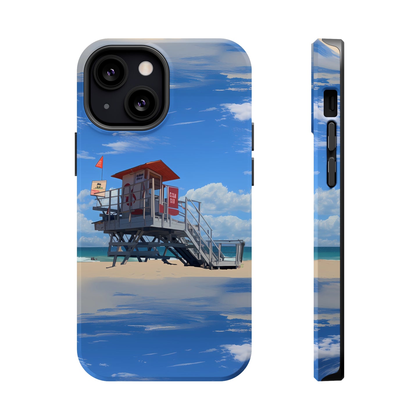 MagSafe Tough iPhone Case - Love and Santa Monica