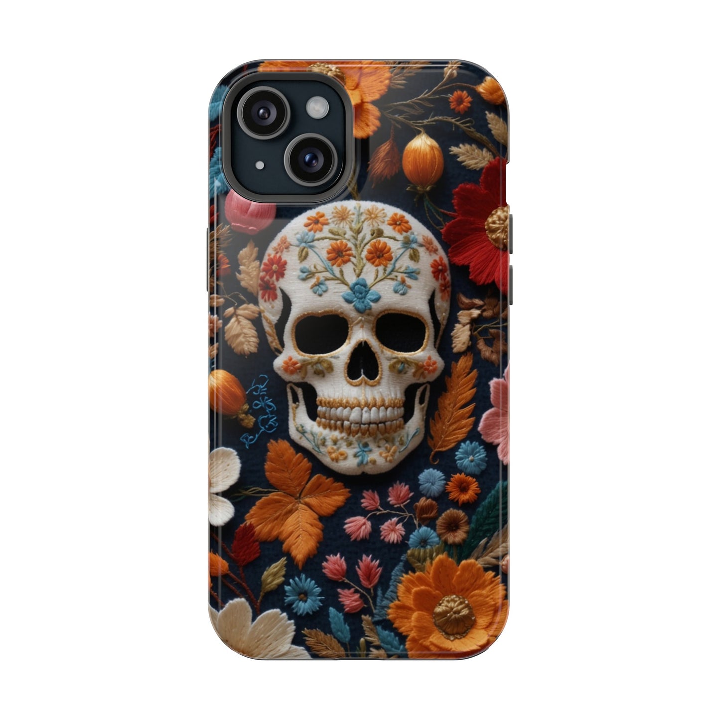MagSafe Tough iPhone Case - "Embroidery Artistry"
