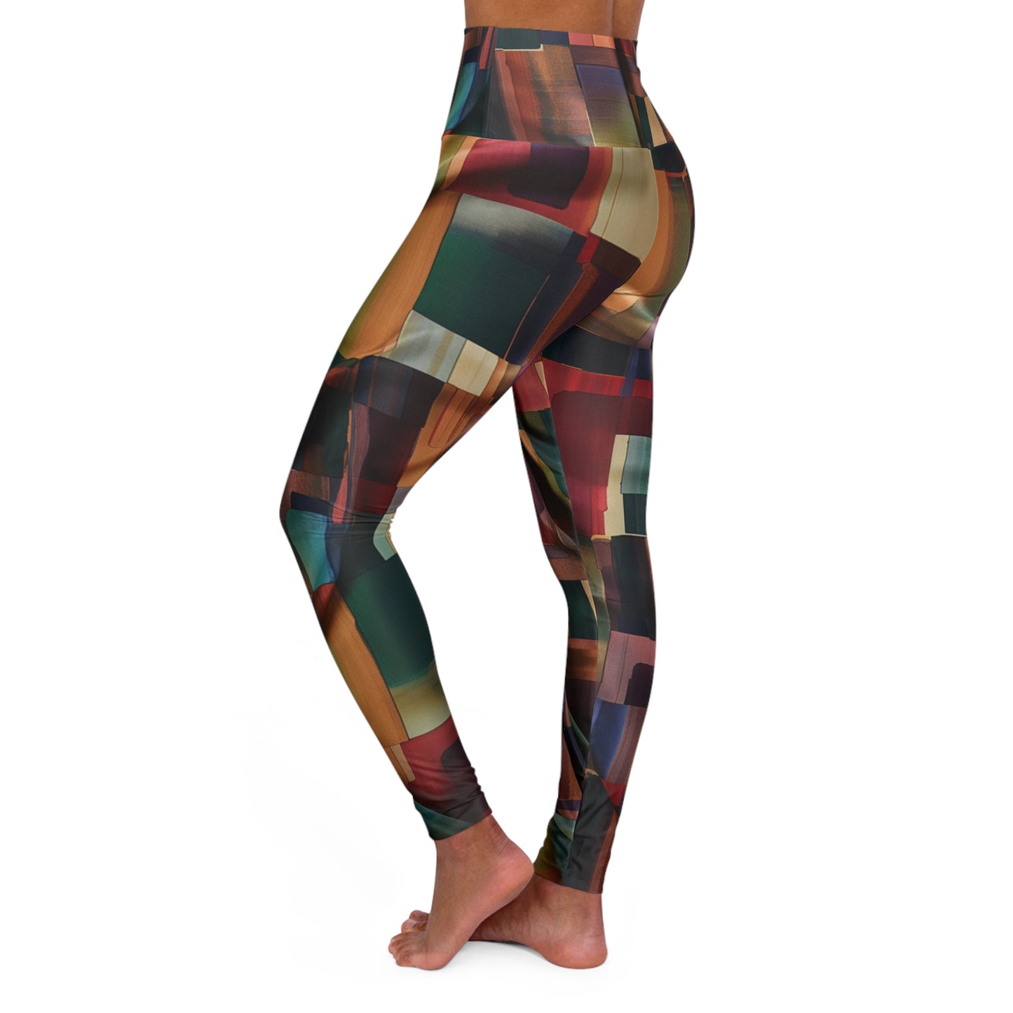 High Waisted Leggings - Vermeer-Provence.
