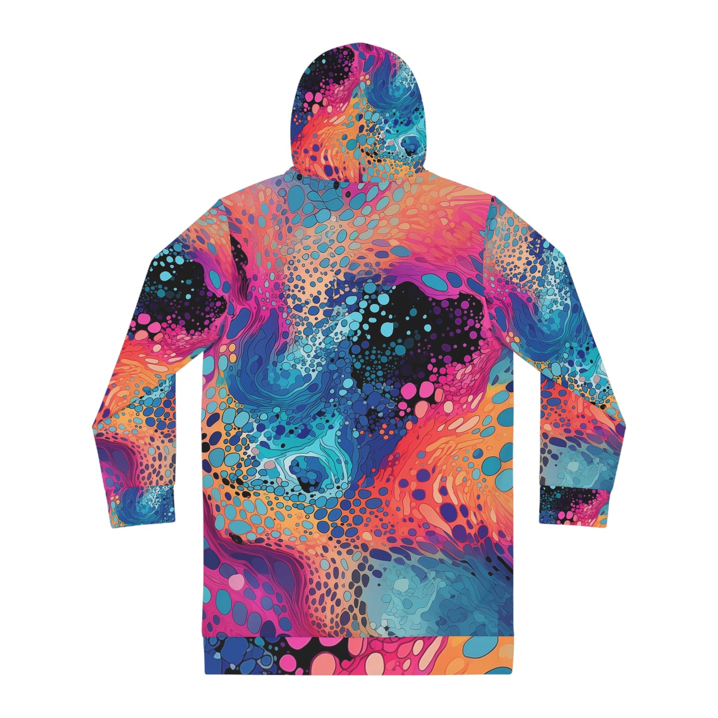 Hoodie Dress - Godiva Aeonflux Tie Dye