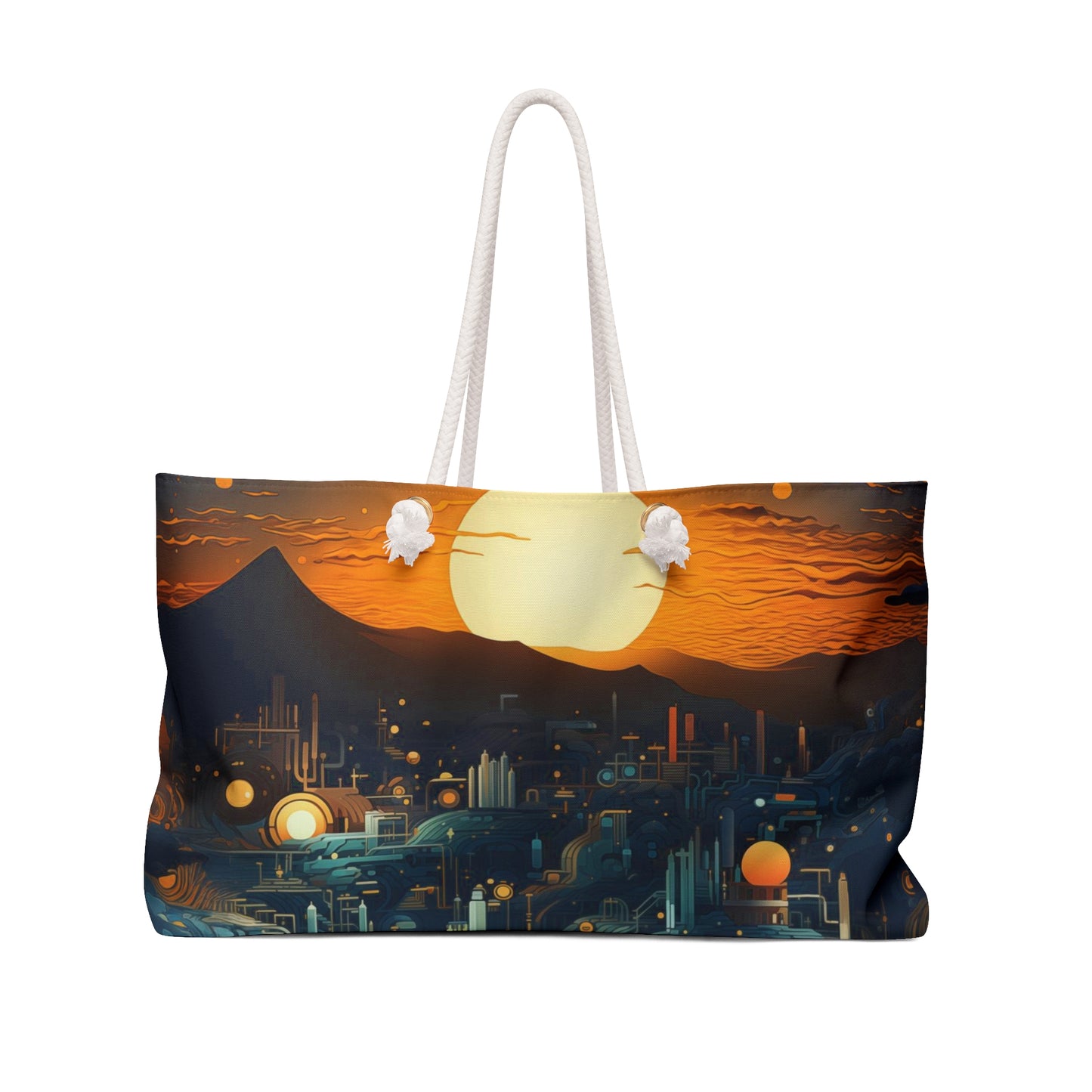 Weekender Bag - Hildegund Tadasana 8bit