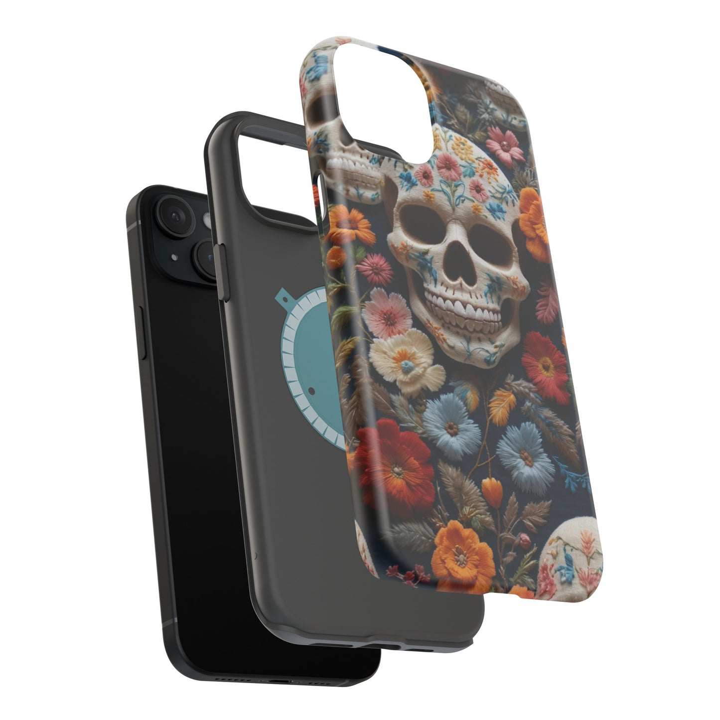 MagSafe Tough iPhone Case - "Embroidery Artistry"