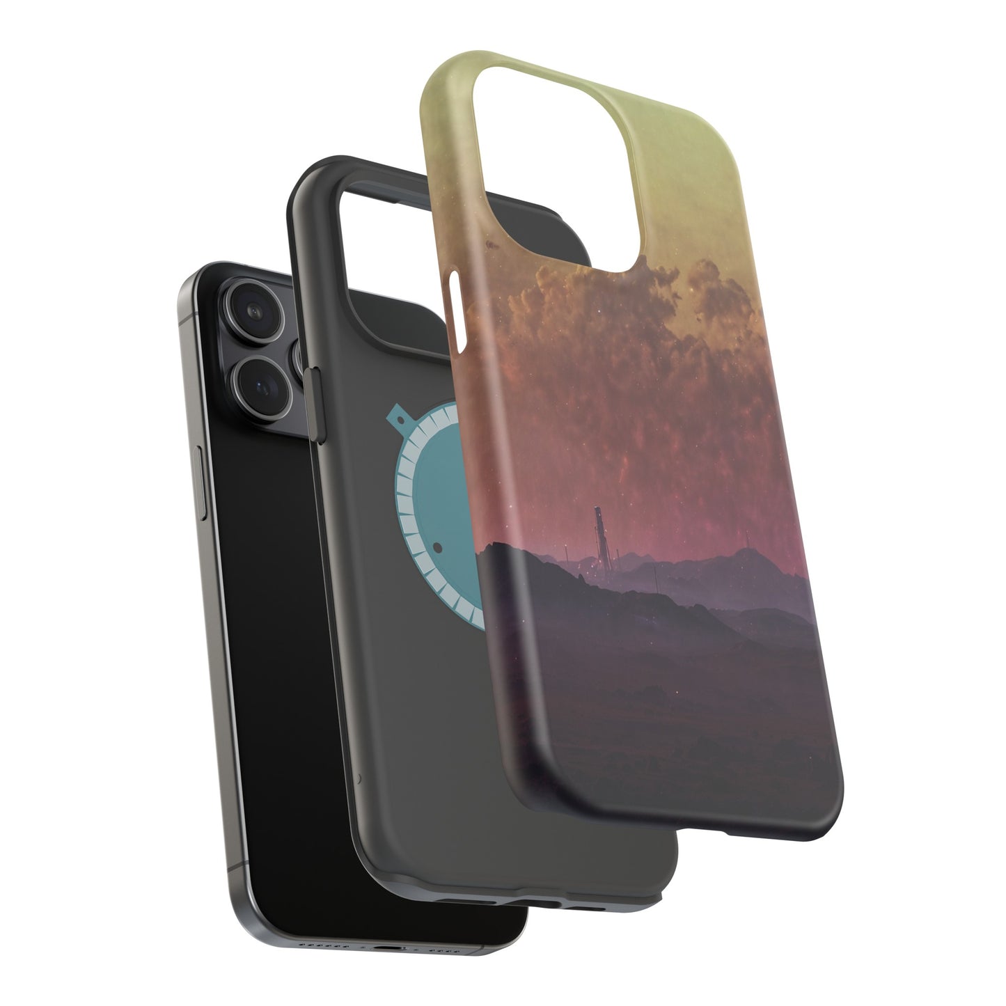 MagSafe Tough iPhone Case - Nebula Nightscape