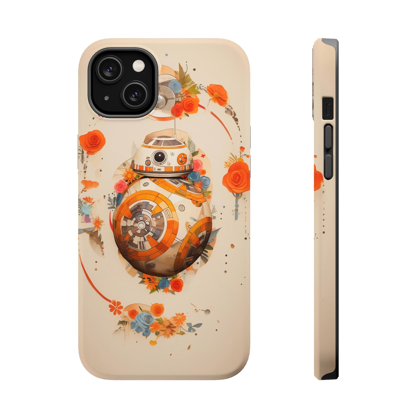 MagSafe Tough iPhone Case - BB-8 Paper Cut Craft Illustration