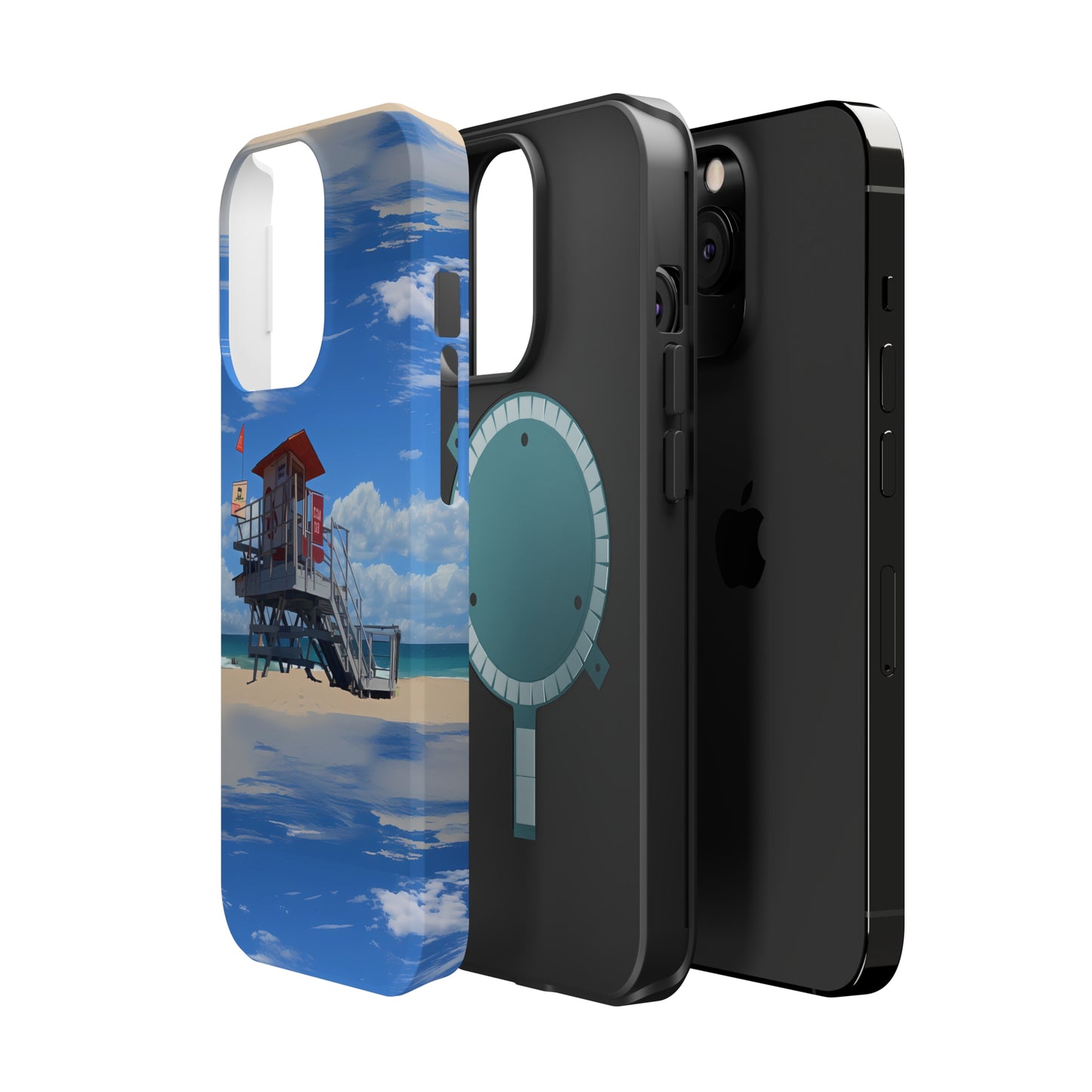 MagSafe Tough iPhone Case - Love and Santa Monica