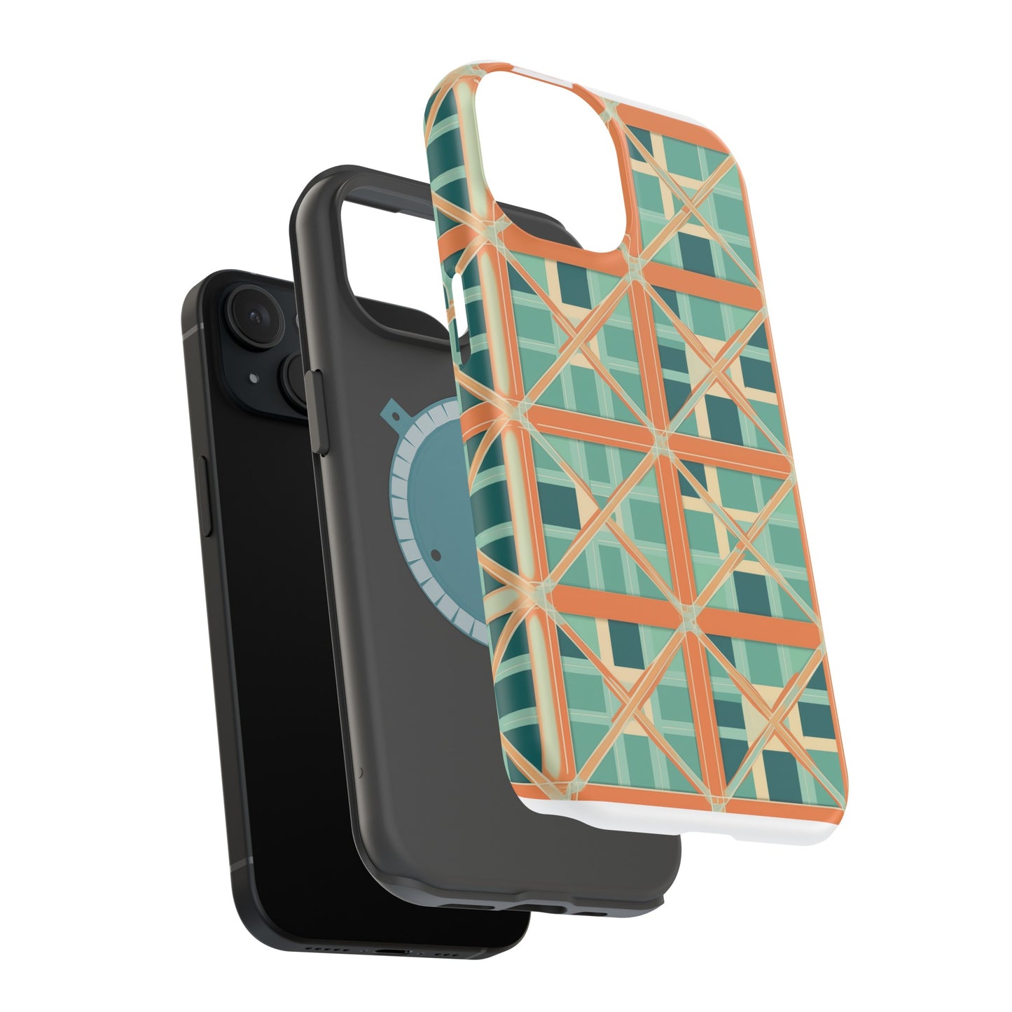 MagSafe Tough iPhone Case - Bertram Nyack Windowpane
