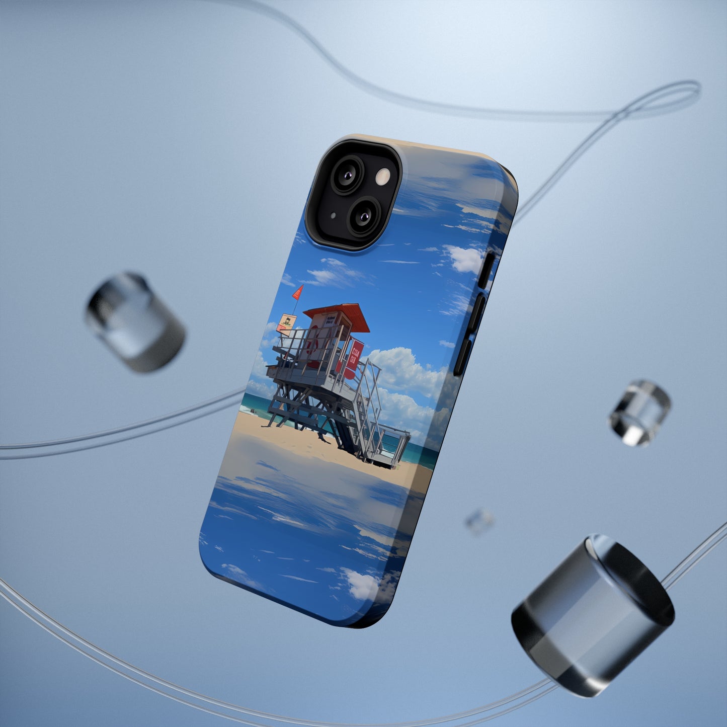 MagSafe Tough iPhone Case - Love and Santa Monica