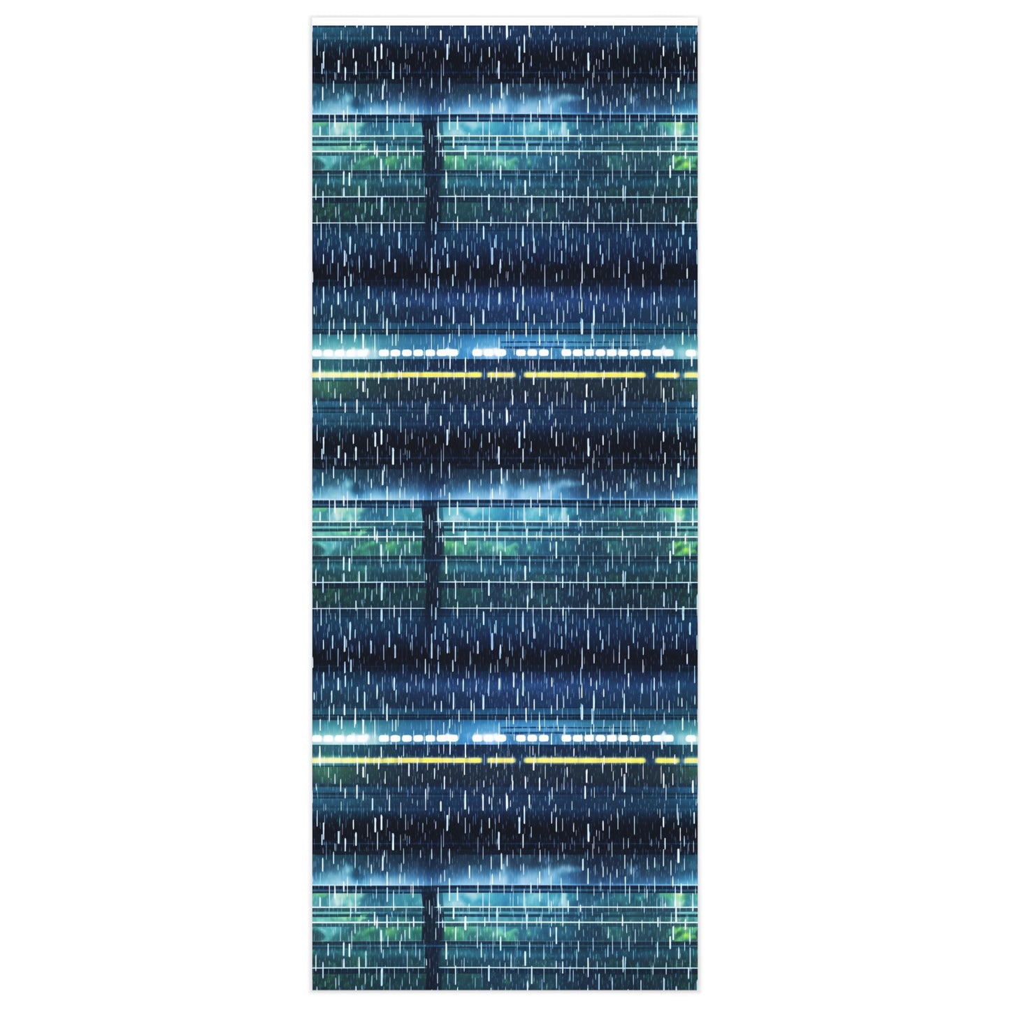 Wrapping Paper - Bullet Train Typhoon