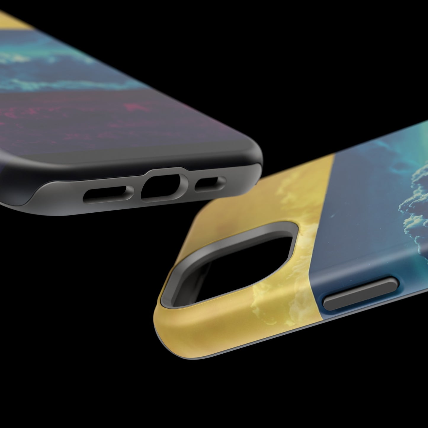 MagSafe Tough iPhone Case - "Nebula Synthwave"