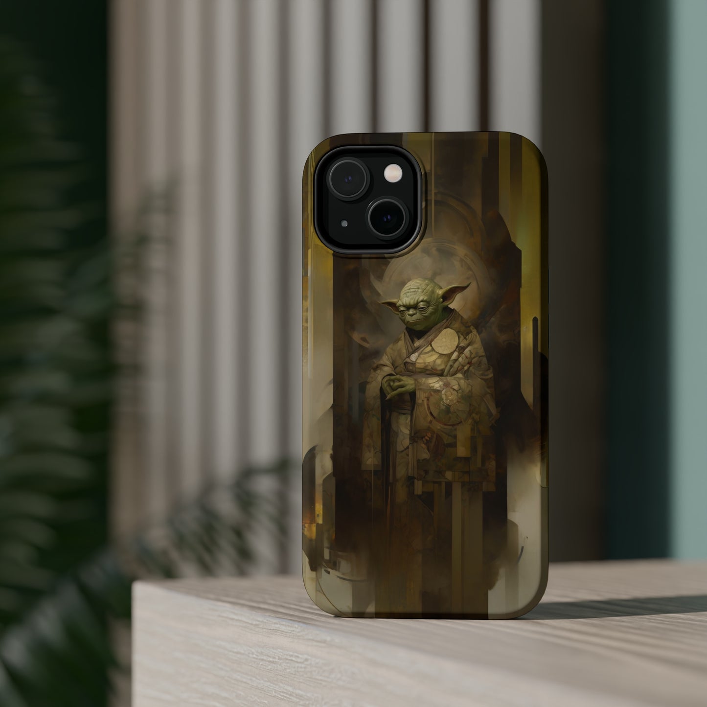 MagSafe Tough iPhone Case - Yoda Yukiyo E Art Portrait