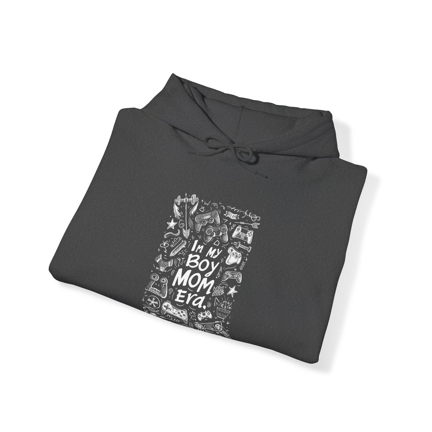 Unisex Heavy Blend™ Hooded Sweatshirt - In My Boy Mom Era - Gamer