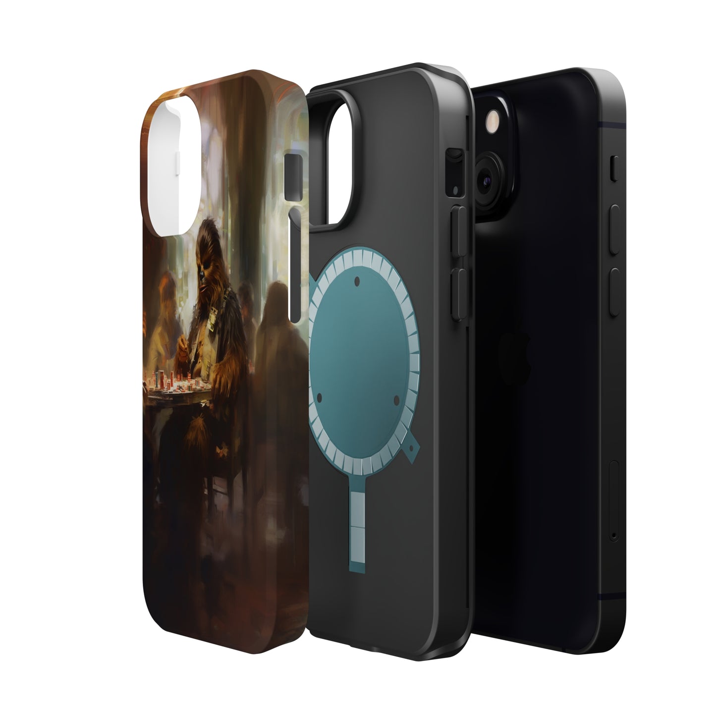 MagSafe Tough iPhone Case - ChewbaccaPlaying Poker