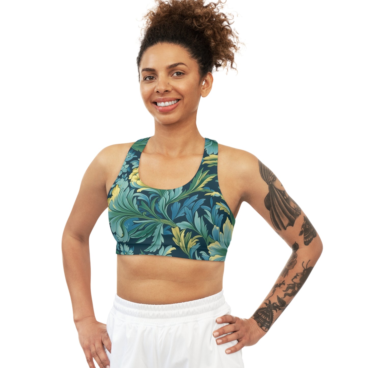 Sports Bra - Elric Giverny Chintz