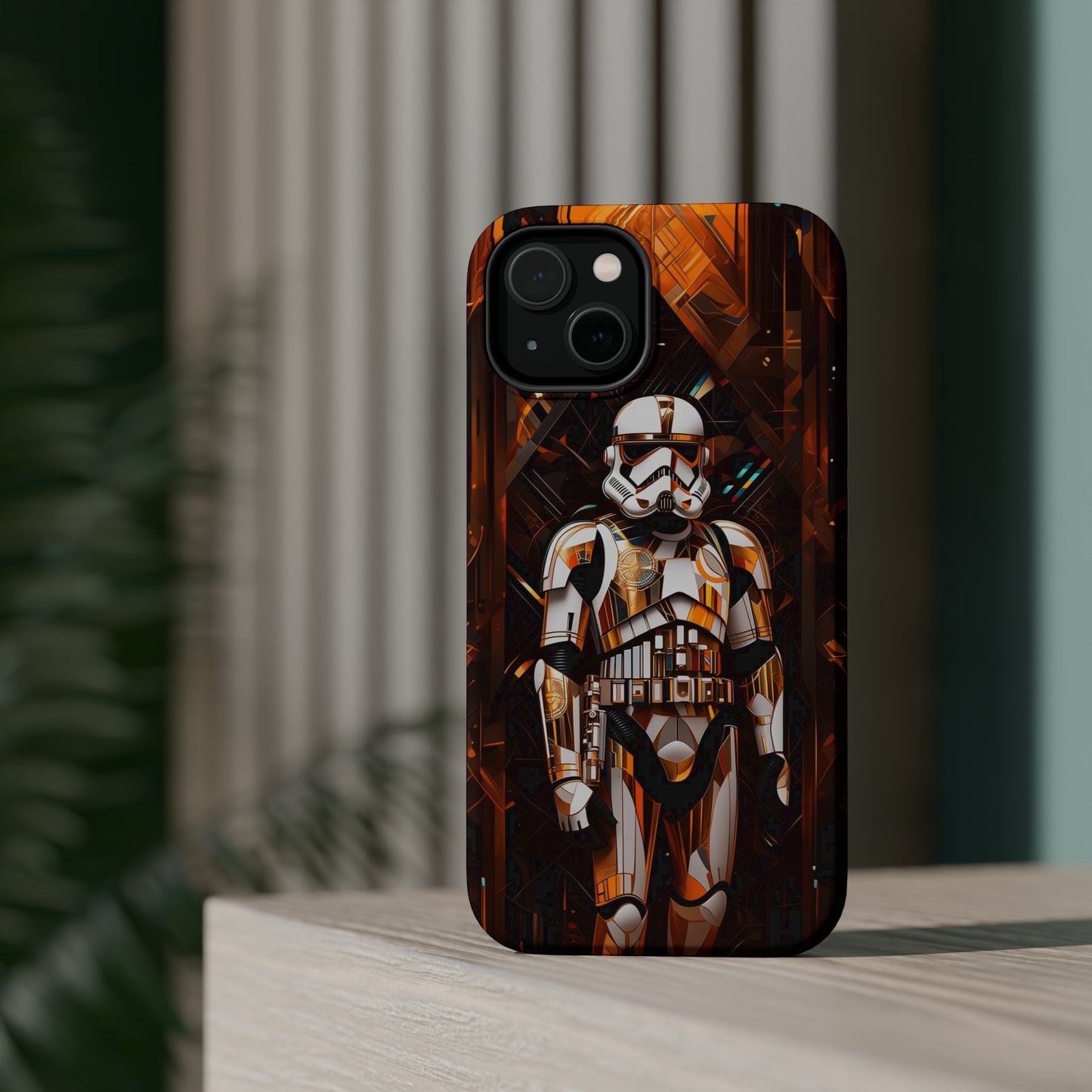 MagSafe Tough iPhone Case - Storm Trooper Art Deco style by Frank Lloyd Wright