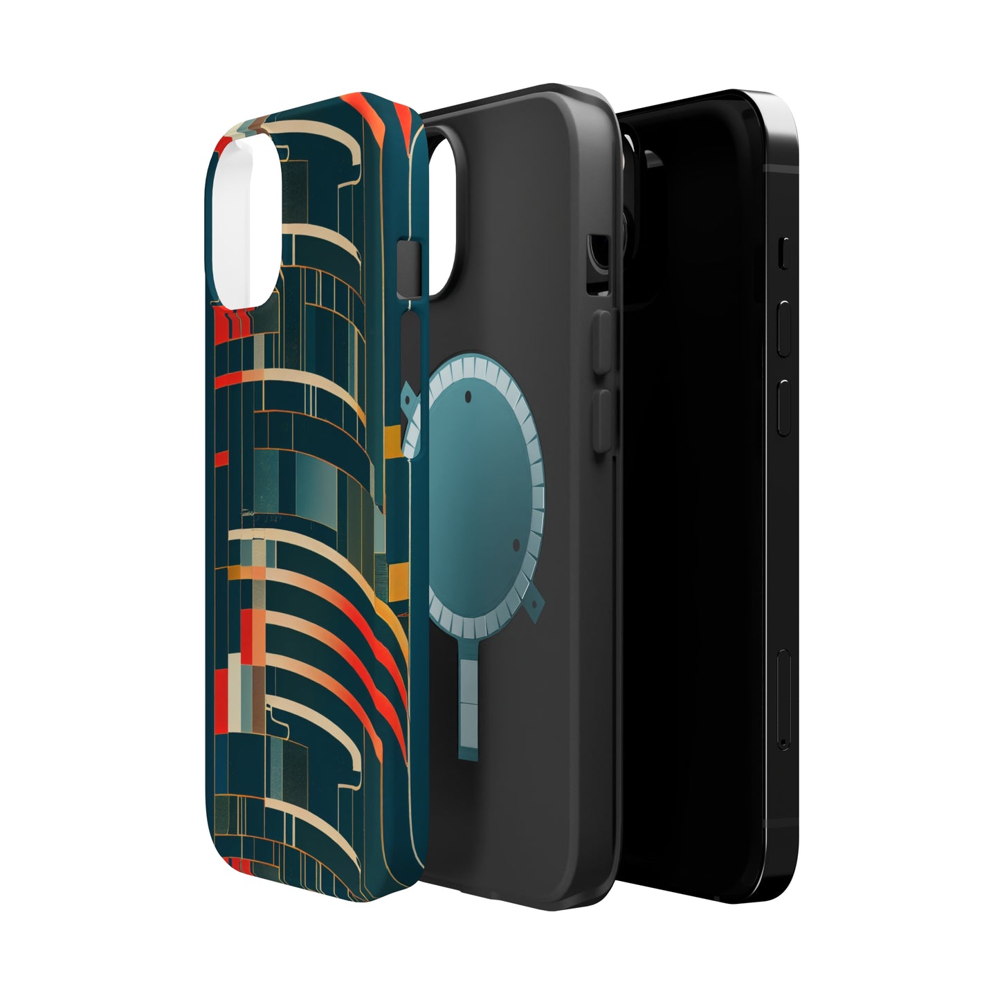 MagSafe Tough iPhone Case - Mecha Modernist