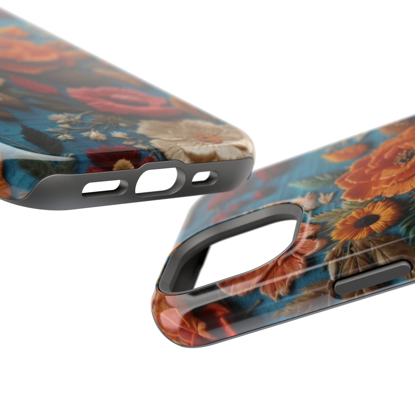 MagSafe Tough iPhone Case - Embroidered Artistry