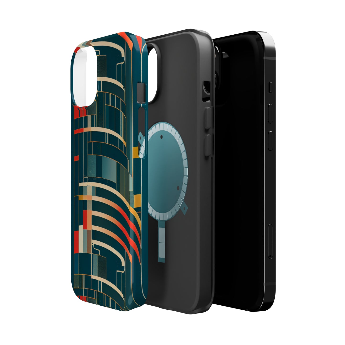 MagSafe Tough iPhone Case - Mecha Modernist