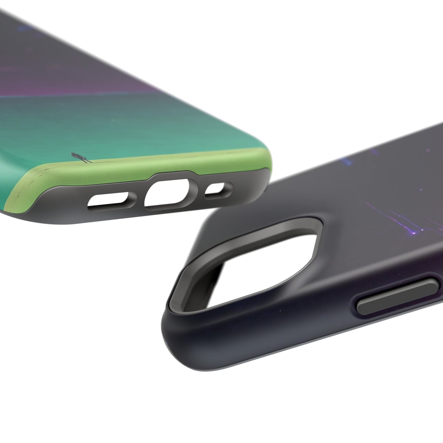 MagSafe Tough iPhone Case - Galactic Synthwave