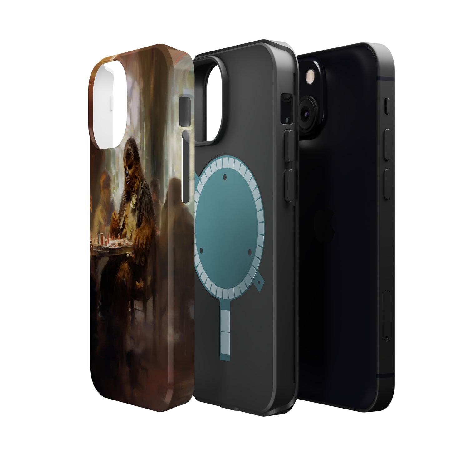 MagSafe Tough iPhone Case - ChewbaccaPlaying Poker