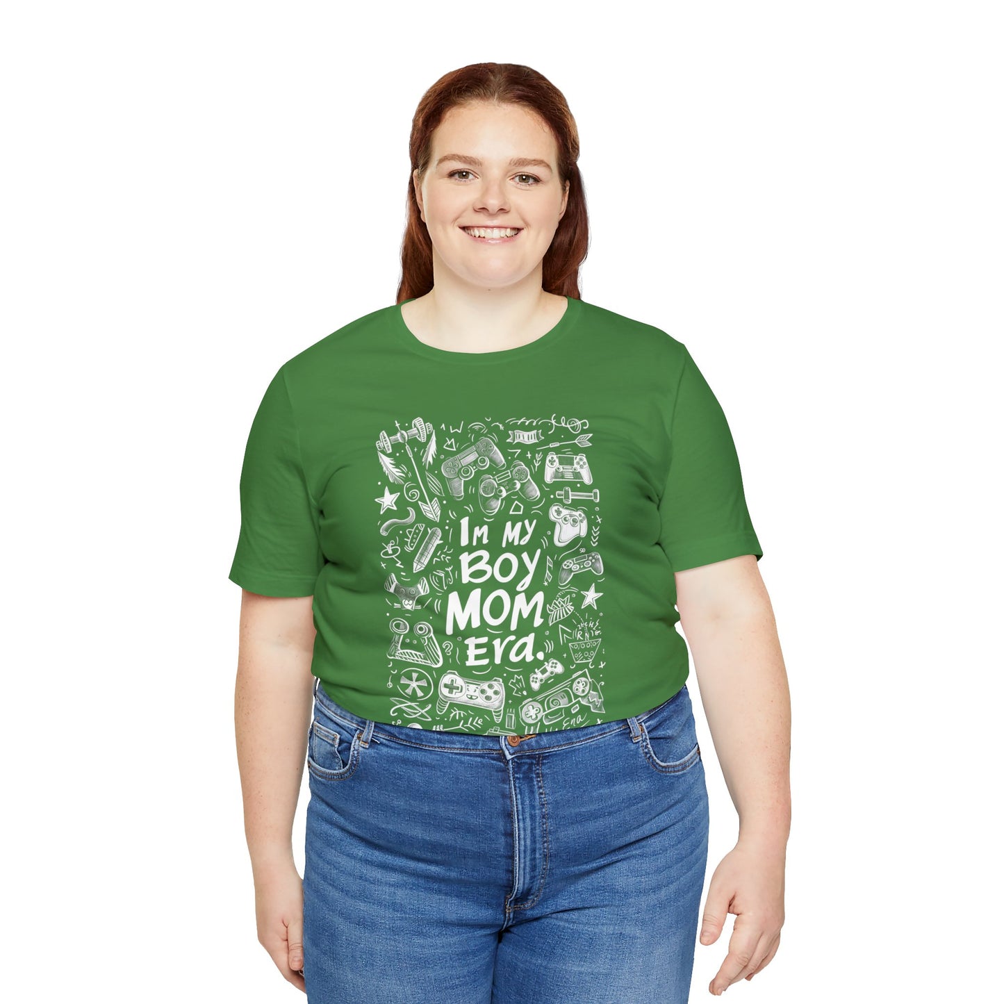 Unisex Jersey Short Sleeve Tee - In My Boy Mom Era - Gamer