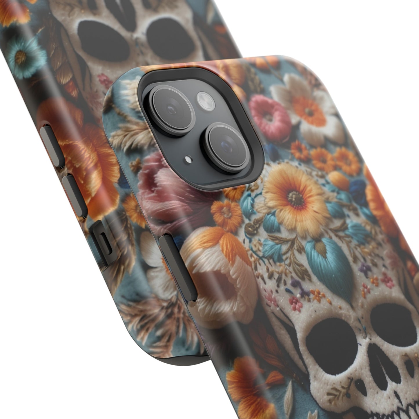 MagSafe Tough iPhone Case - "Embroidery Artistry"