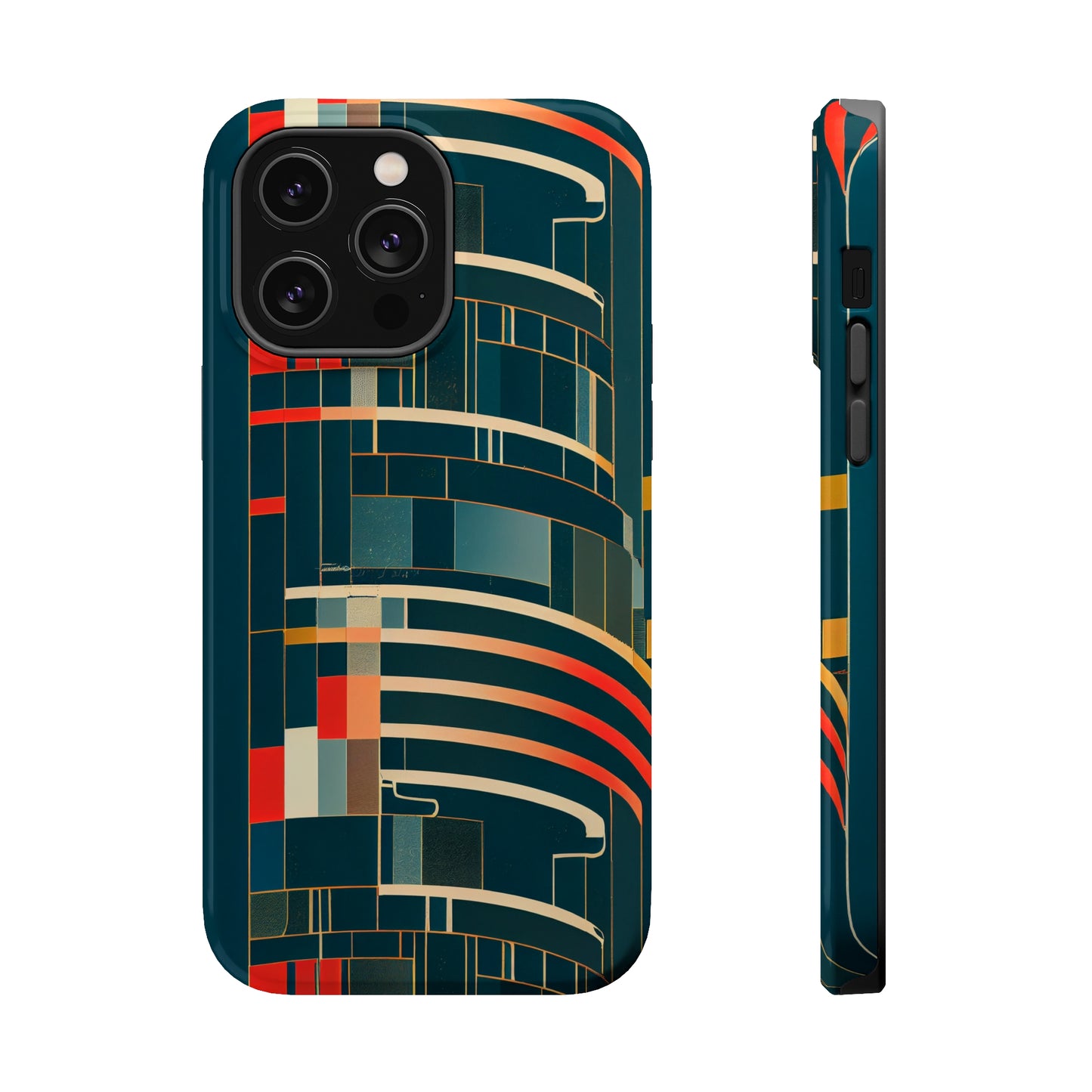 MagSafe Tough iPhone Case - Mecha Modernist